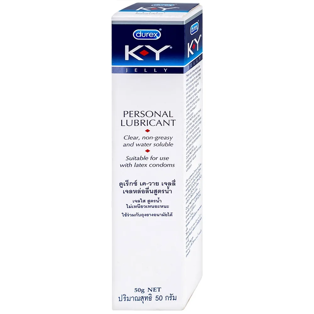 Hình ảnh Gel bôi trơn Durex K-Y Jelly giảm triệu chứng khô âm đạo khi quan hệ (50g)