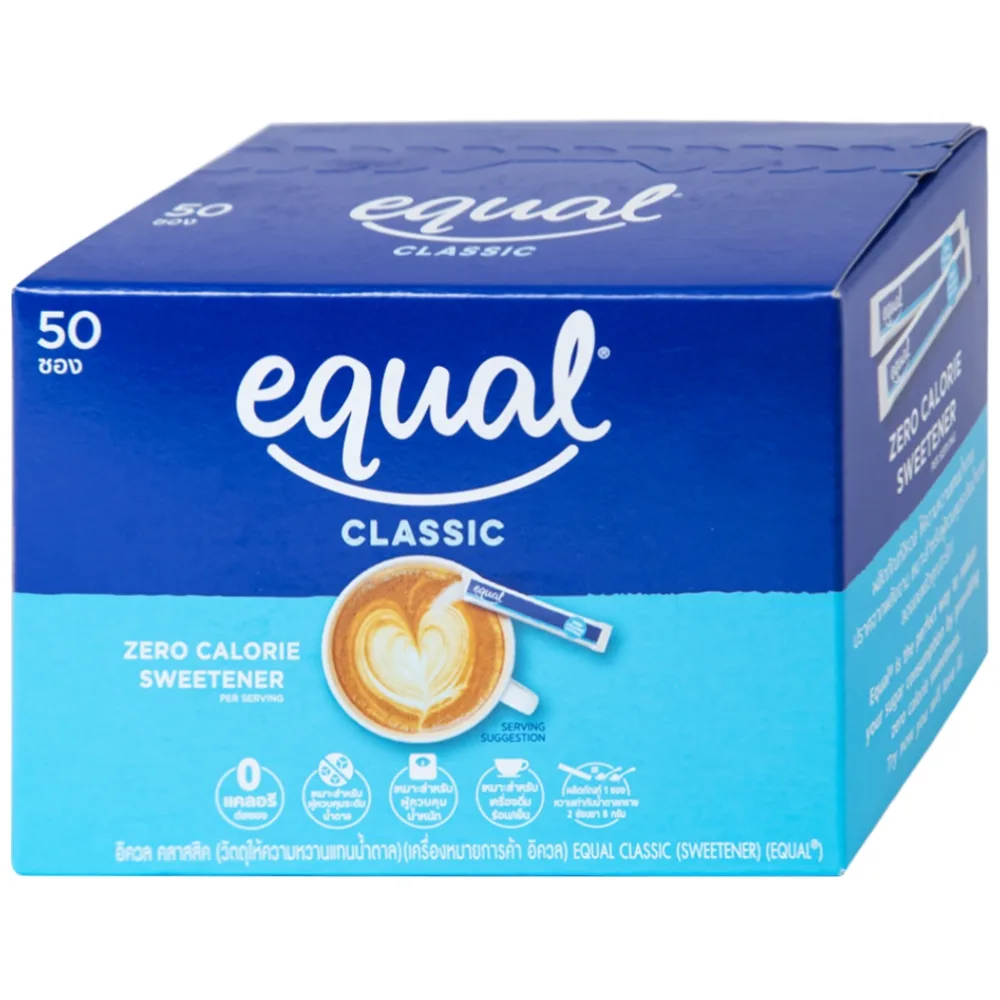 Hình ảnh Đường ăn kiêng Equal Classic Zero Calorie Sweetener (50 gói x 50g)