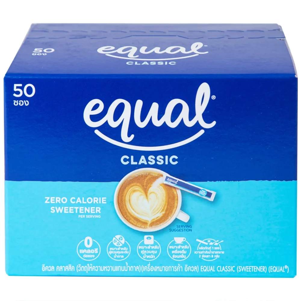 Hình ảnh Đường ăn kiêng Equal Classic Zero Calorie Sweetener (50 gói x 50g)