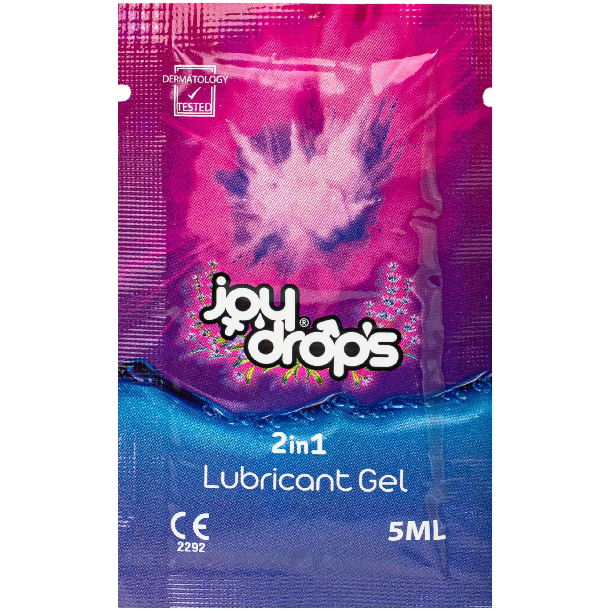 Hình ảnh Gel Bôi Trơn Gốc Nước Joydrops 2In1 (3 gói x 5ml) Dùng Cho Quan Hệ Kết Hợp Massage Giảm Khô Rát, Bảo Vệ Niêm Mạc, Tạo Cảm Giác Mềm Mại