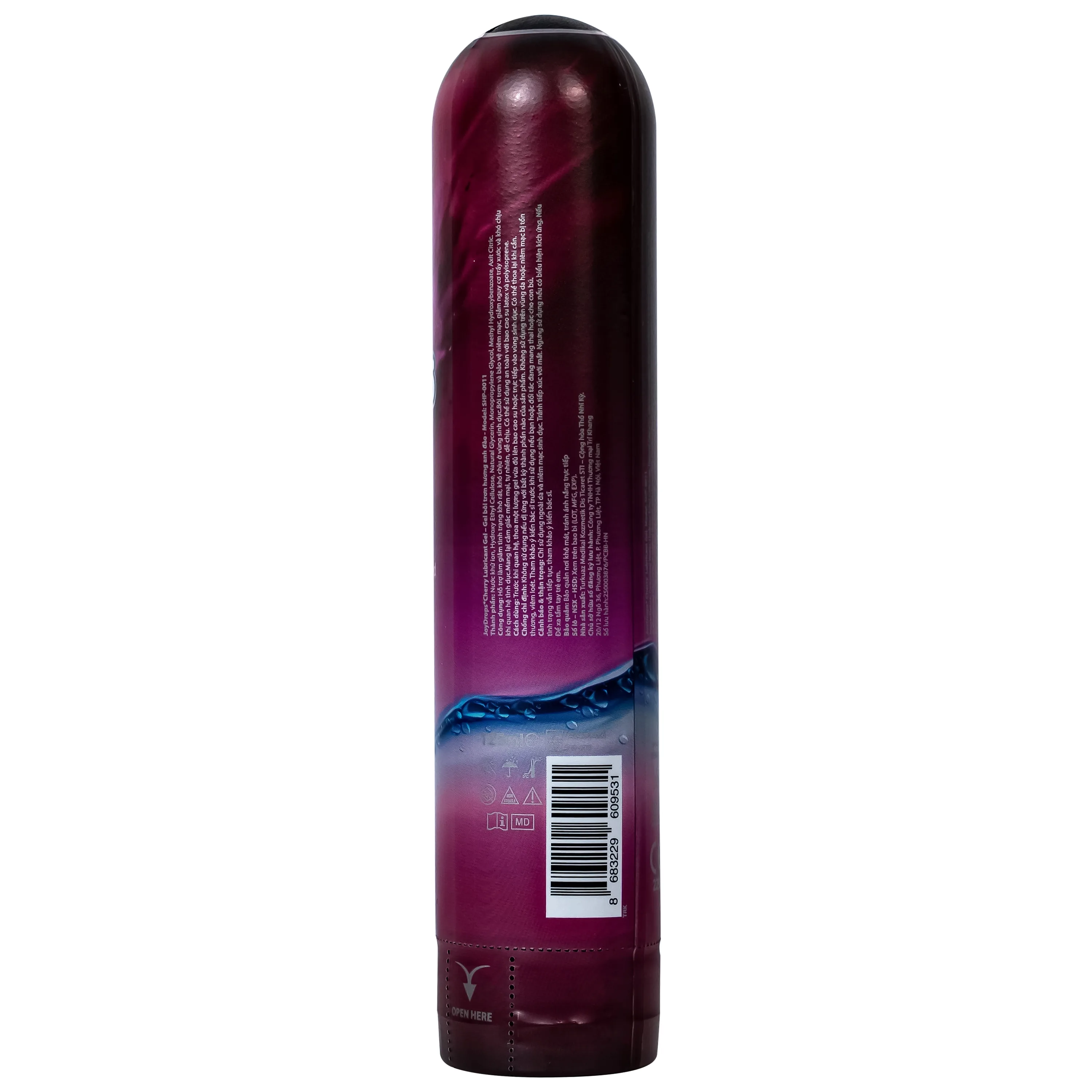 Hình ảnh Gel Bôi Trơn Gốc Nước Joydrops mùi Cherry Dùng Cho Quan Hệ, Giảm Khô Rát, Bảo Vệ Niêm Mạc, Tạo Cảm Giác Mềm Mại 125ml
