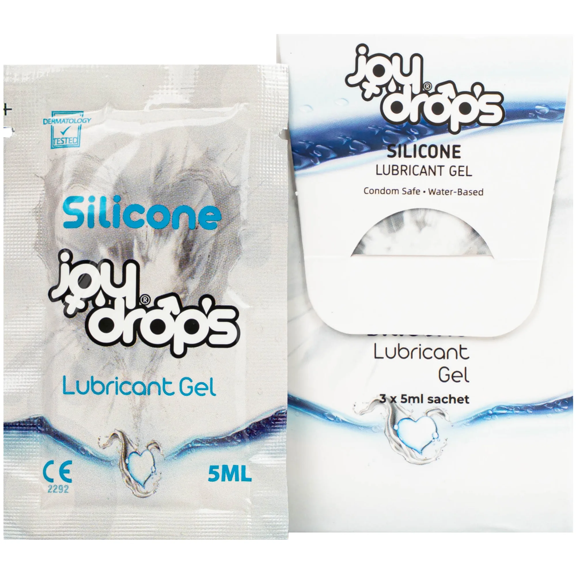 Hình ảnh Gel Bôi Trơn Gốc Silicone Joydrops (3 gói x 5ml) Độ Trơn Bền Lâu, Dùng Cho Quan Hệ, Giảm Tình Trạng Khô Rát Nặng, Bảo Vệ Niêm Mạc