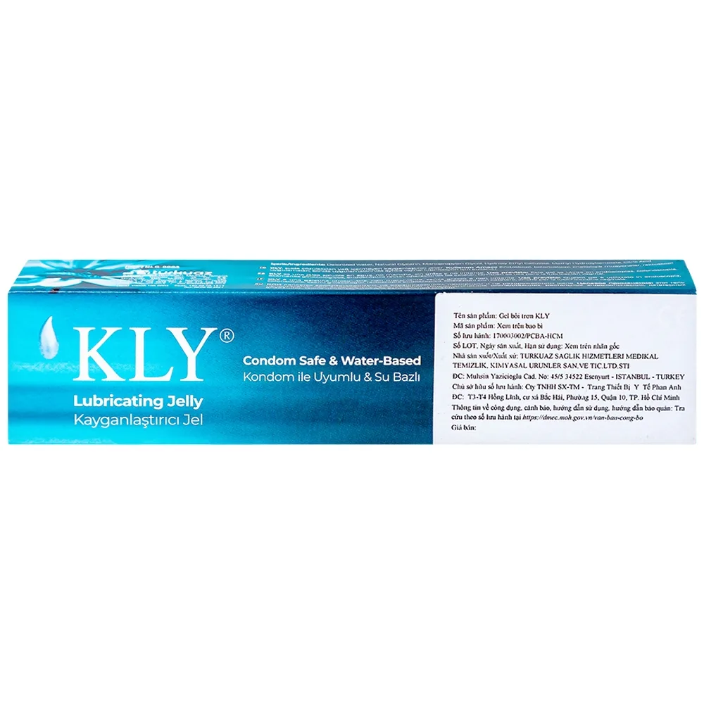 Hình ảnh Gel bôi trơn Kly bổ sung lượng chất nhờn, khắc phục chứng khô âm đạo (82g)