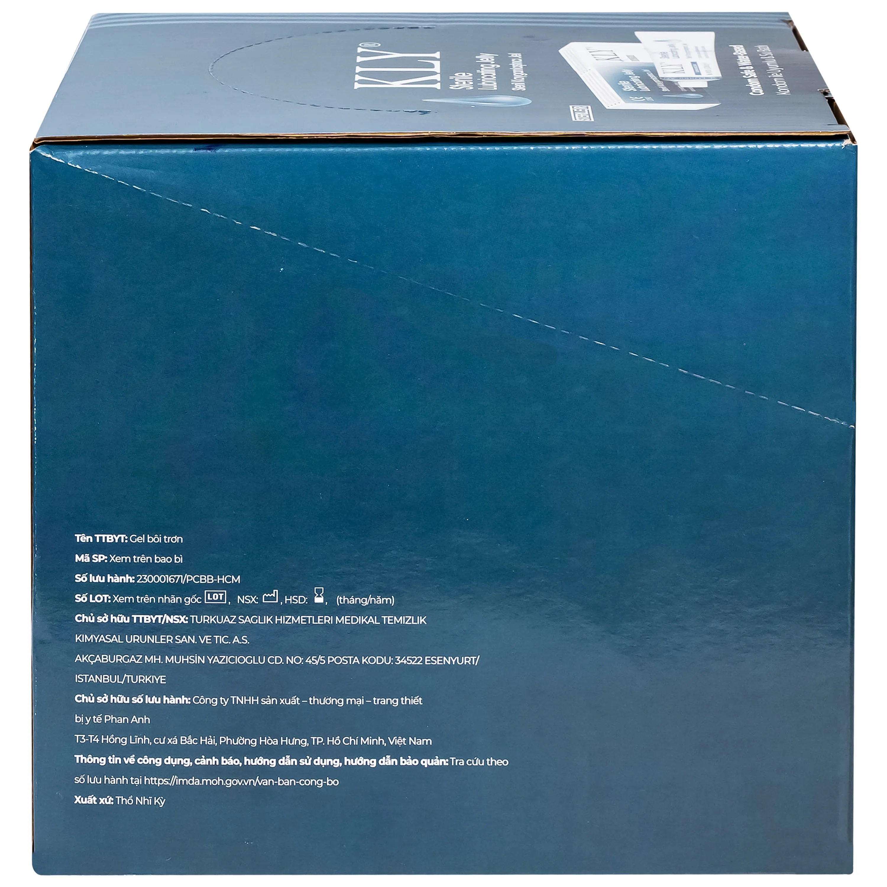 Hình ảnh Gel bôi trơn KLY tiệt trùng 82g bổ sung lượng chất nhờn tự nhiên