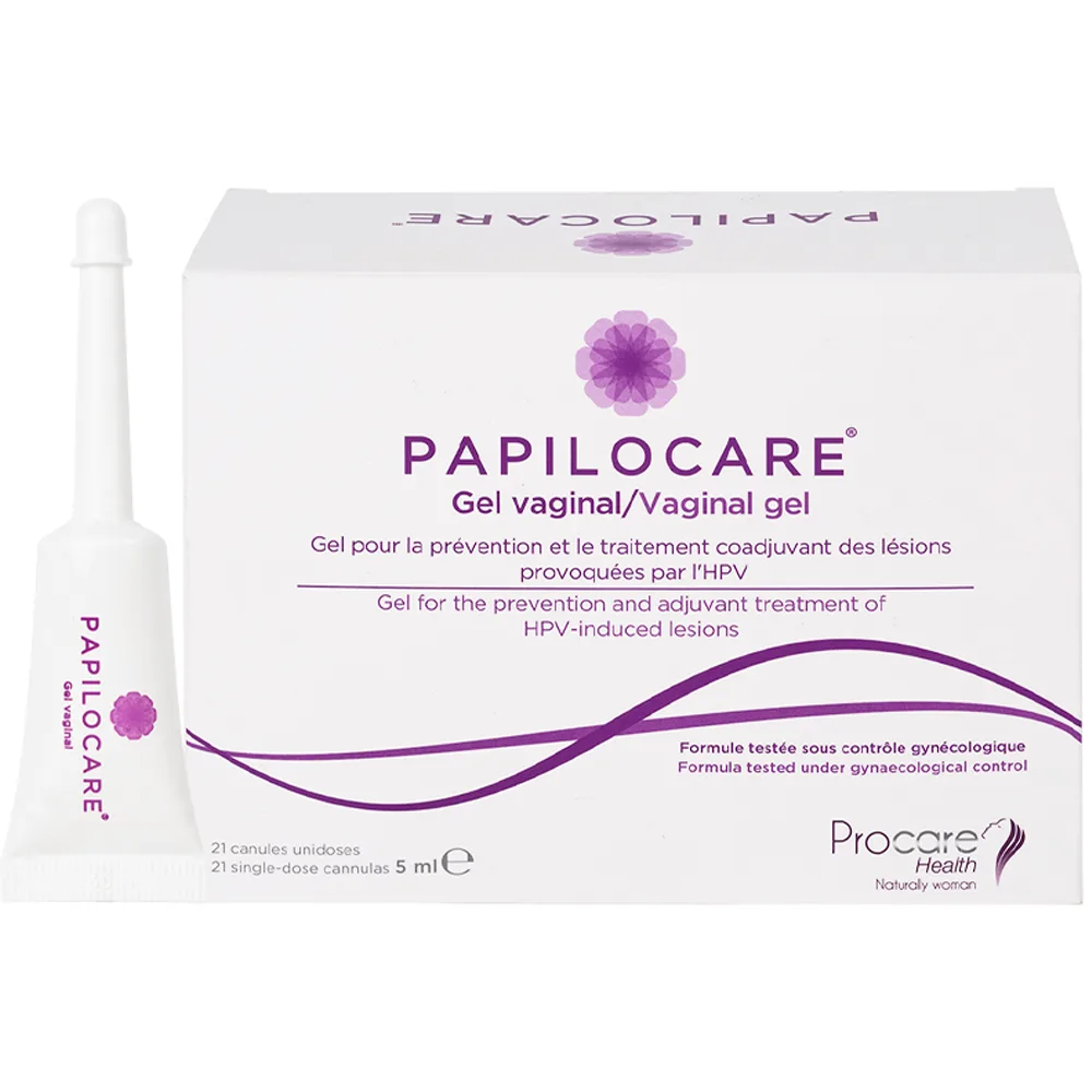 Hình ảnh Gel phụ khoa Papilocare Procare Health (21 tuýp) phòng ngừa và điều trị tổn thương do HPV