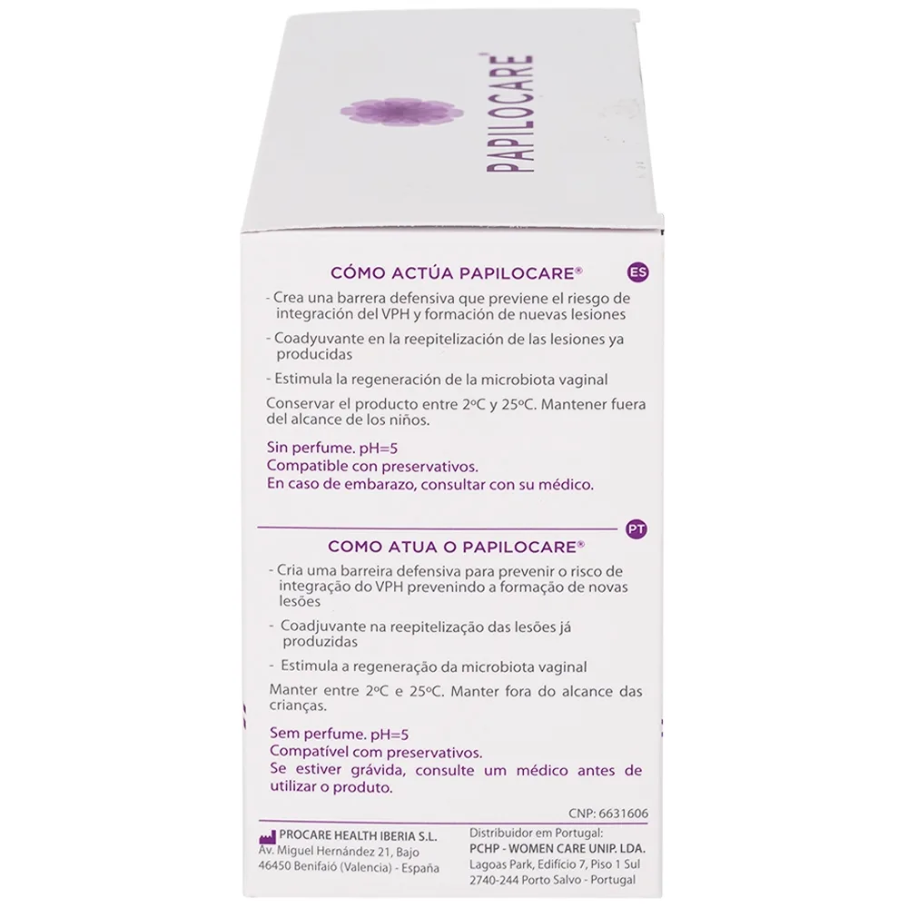 Hình ảnh Gel phụ khoa Papilocare Procare Health (21 tuýp) phòng ngừa và điều trị tổn thương do HPV