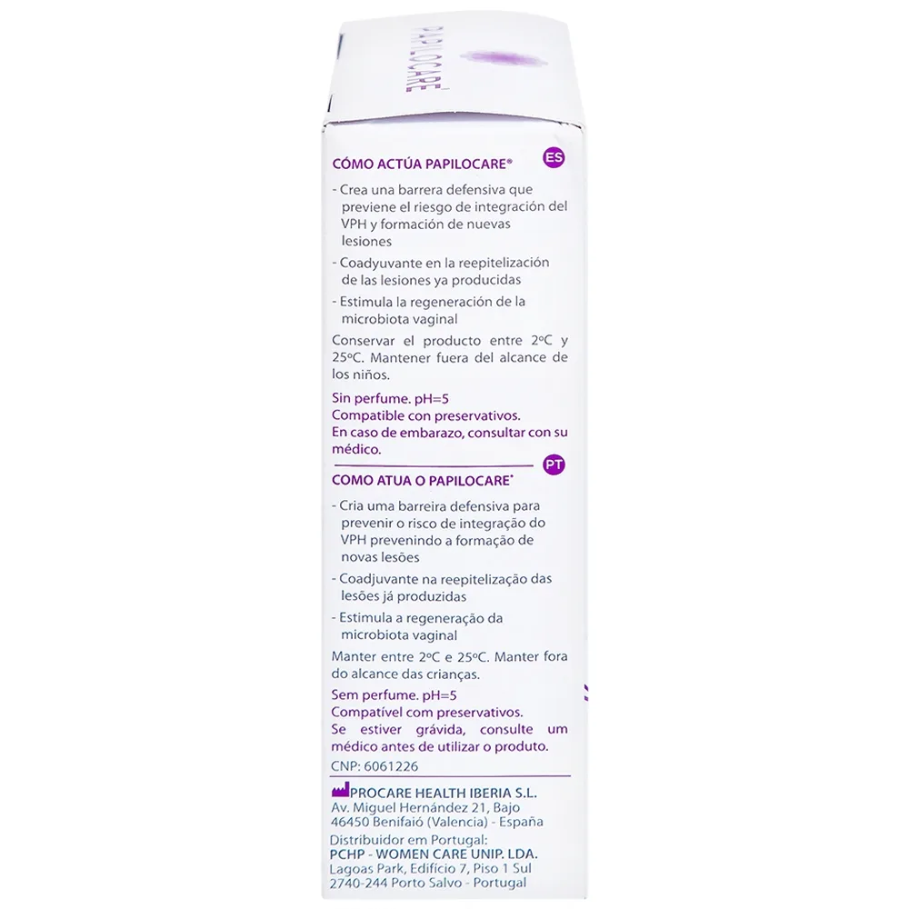 Hình ảnh Gel phụ khoa Papilocare Procare Health (Hộp 7 tuýp) phòng ngừa và hỗ trợ điều trị tổn thương do HPV