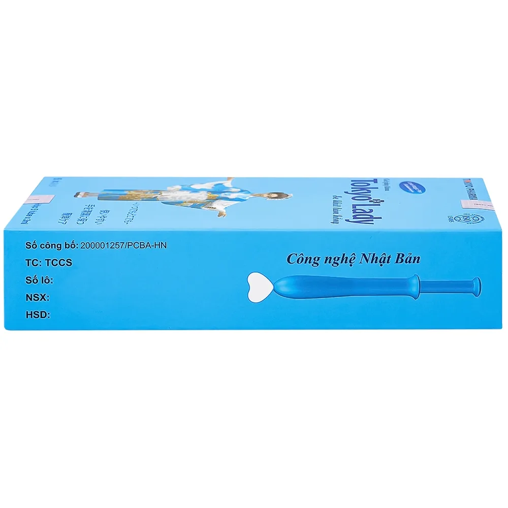 Hình ảnh Bút phụ khoa Tokyo Lady (5 tuýp x 3ml) hỗ trợ điều trị viêm ngứa, huyết trắng, se khít làm hồng âm đạo