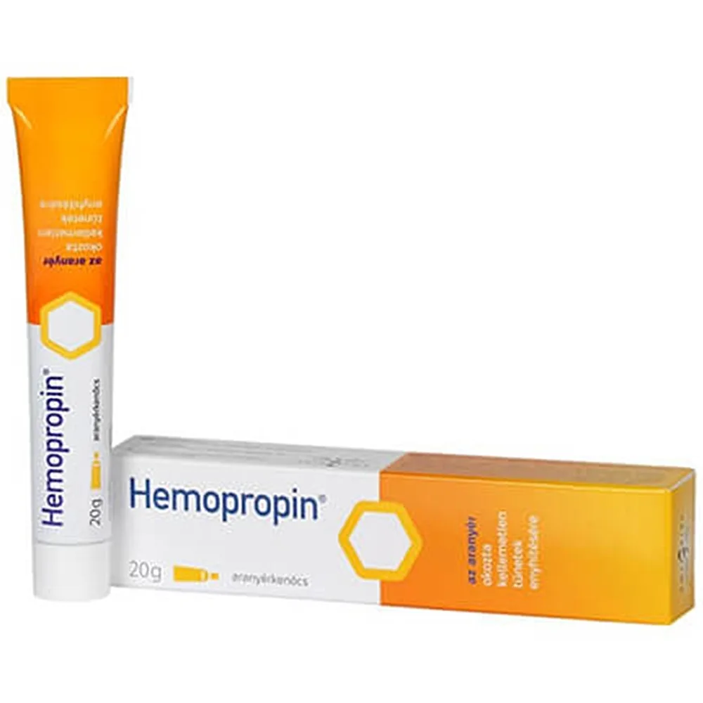 Hình ảnh Kem bôi dạng mỡ chứa keo ong Hemopropin ApiPharma giảm kích ứng niêm mạc trực tràng (20g)