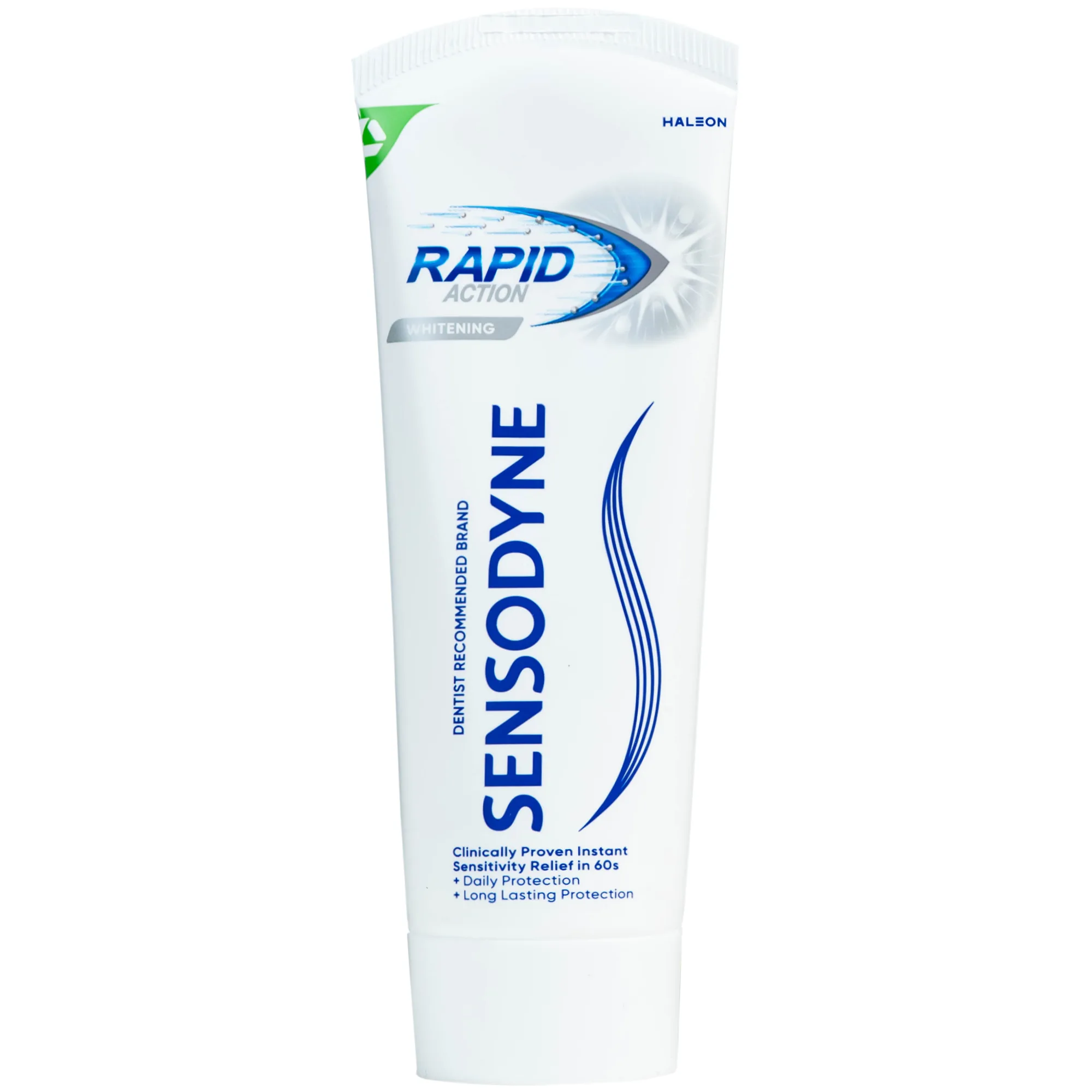 Hình ảnh Kem đánh răng Sensodyne rapid action whitening giúp giảm ê buốt nhanh và làm trắng răng (100g)