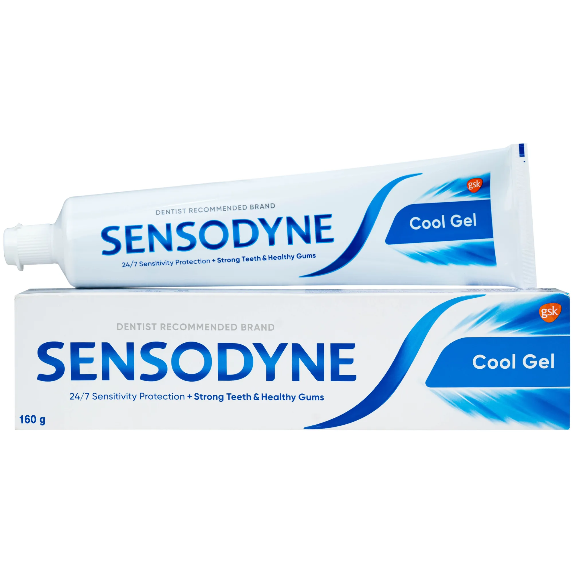Hình ảnh Kem đánh răng Sensodyne cool gel mát lạnh, bảo vệ răng ê buốt (160g)