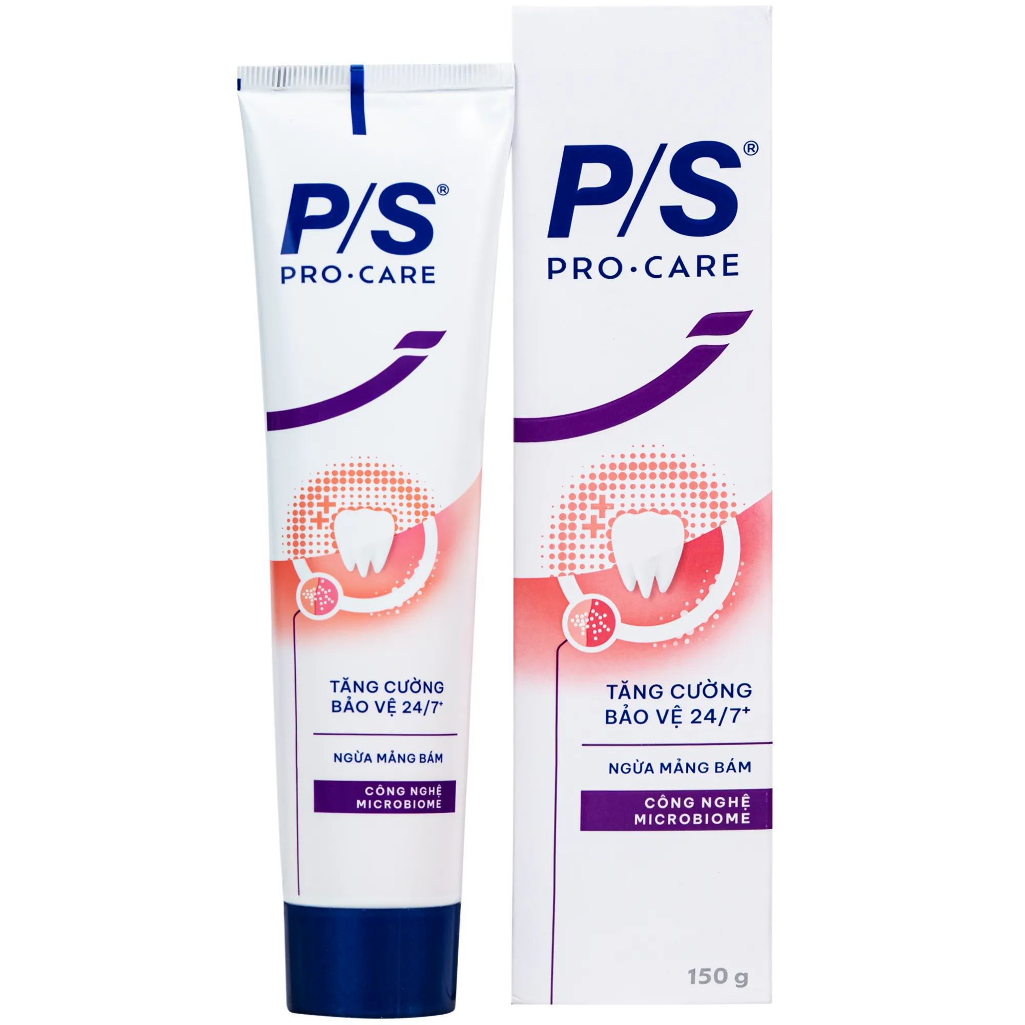 Hình ảnh Kem Đánh Răng P/S Tăng Cường Bảo Vệ 247 Ngừa Mảng Bám (150g)