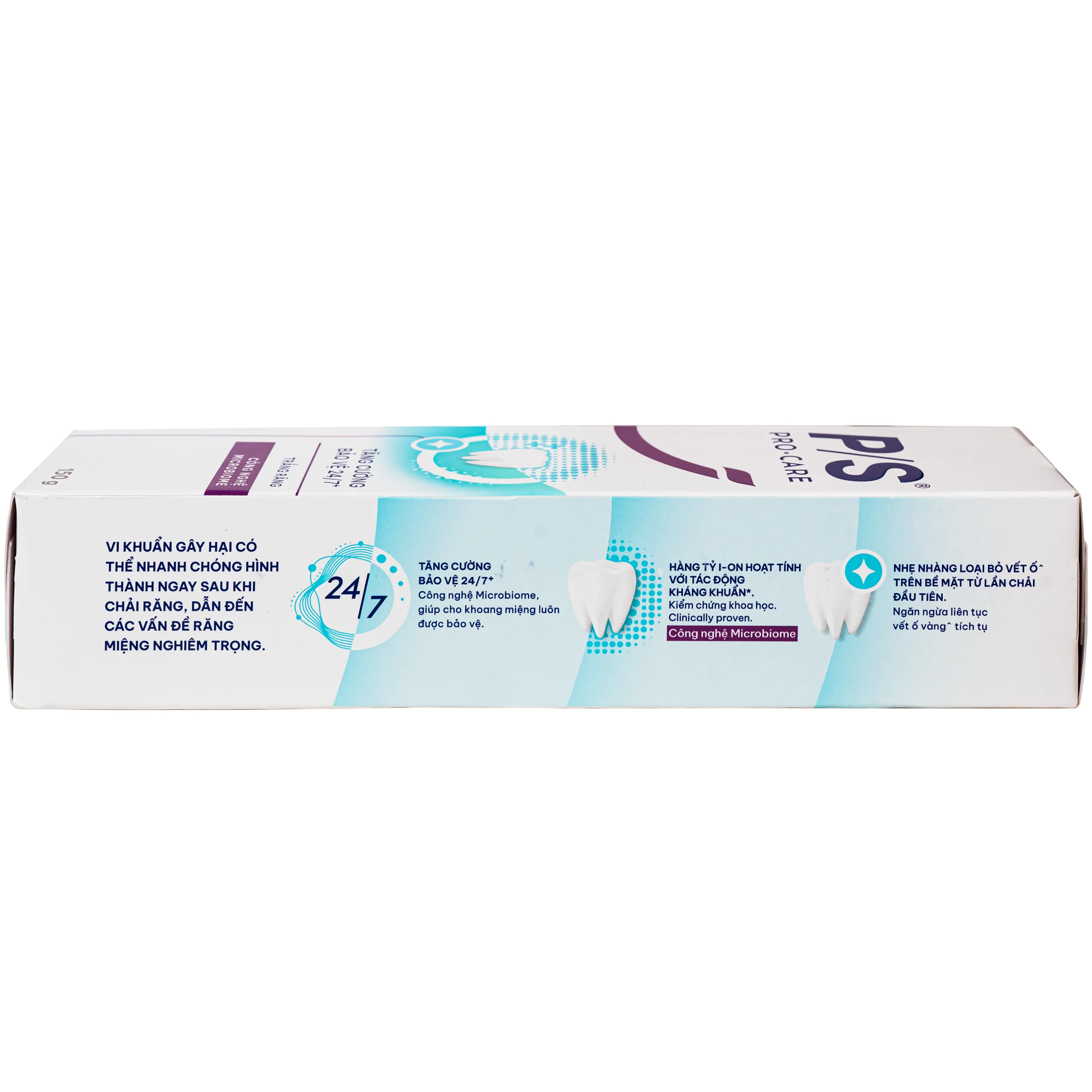 Hình ảnh Kem đánh răng P/s tăng cường bảo vệ 247 trắng răng (150g)