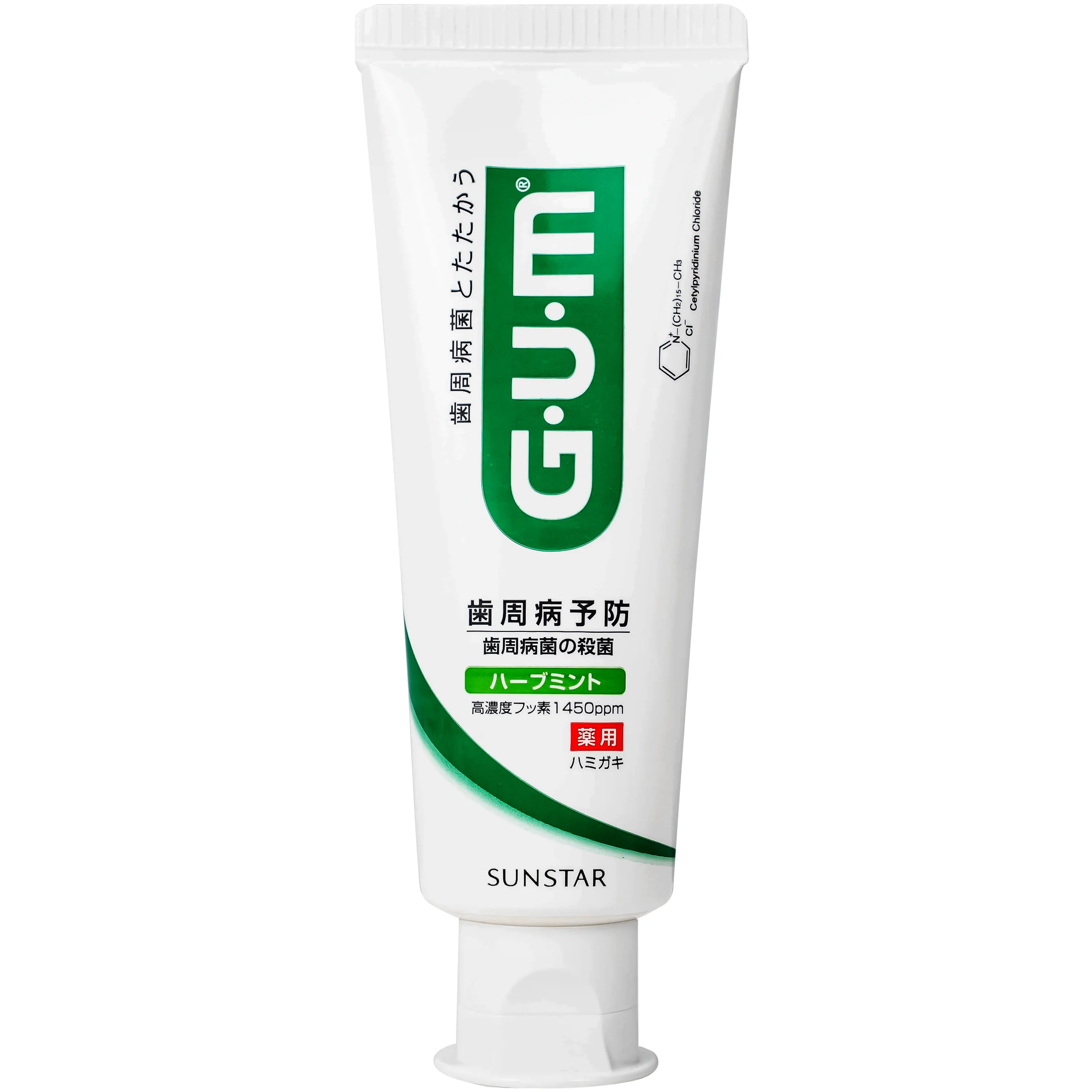Hình ảnh Kem đánh răng sunstar Gum lb hương bạc hà thảo mộc 120g
