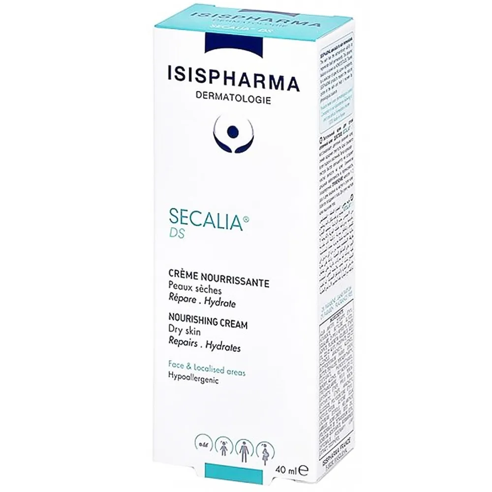 Hình ảnh Kem dưỡng ẩm Secalia Ds IsisPharma giúp làm mềm và giữ ẩm cho da (40ml)