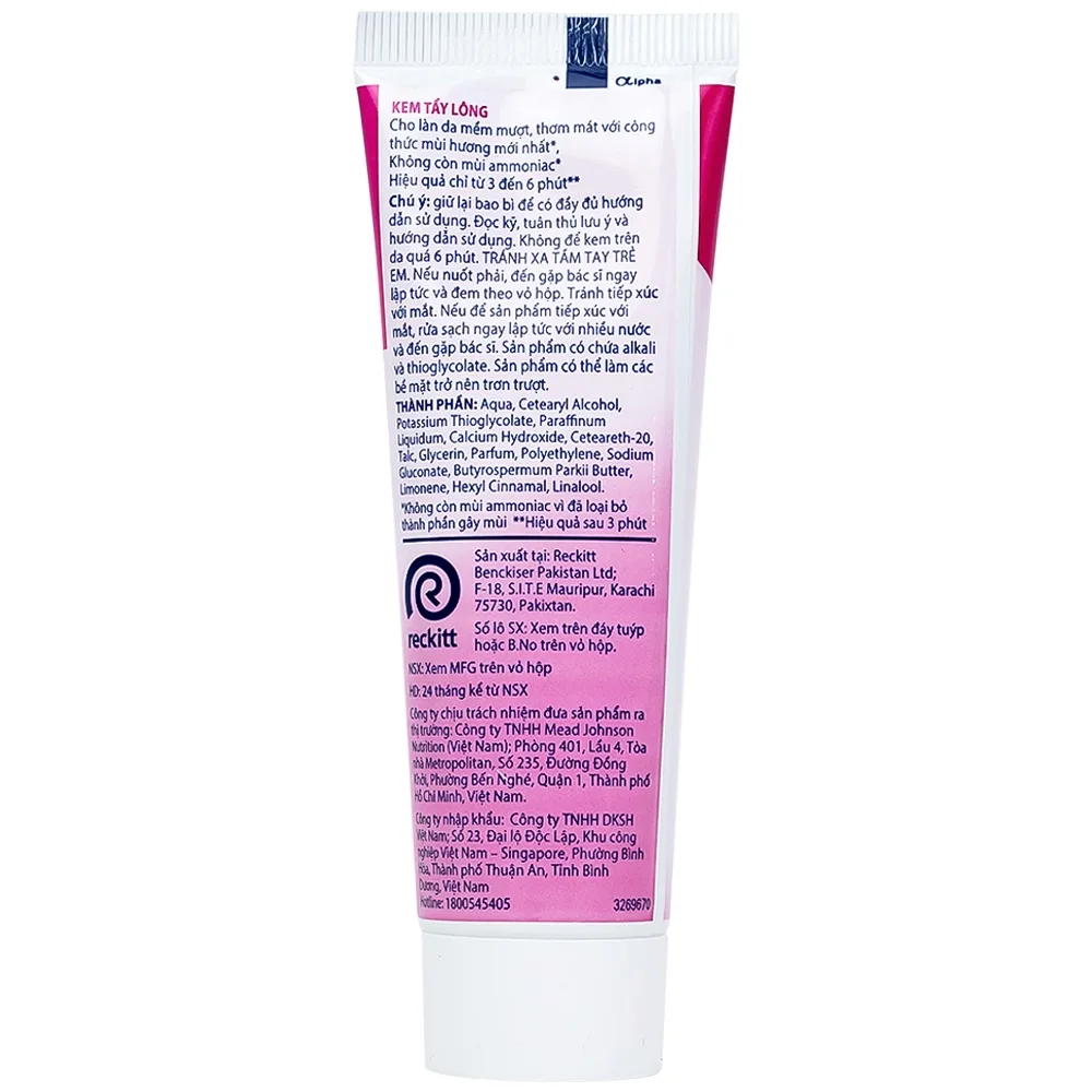 Hình ảnh Kem tẩy lông Veet Pure 50g cho da, hiệu quả chỉ từ 3 đến 6 phút