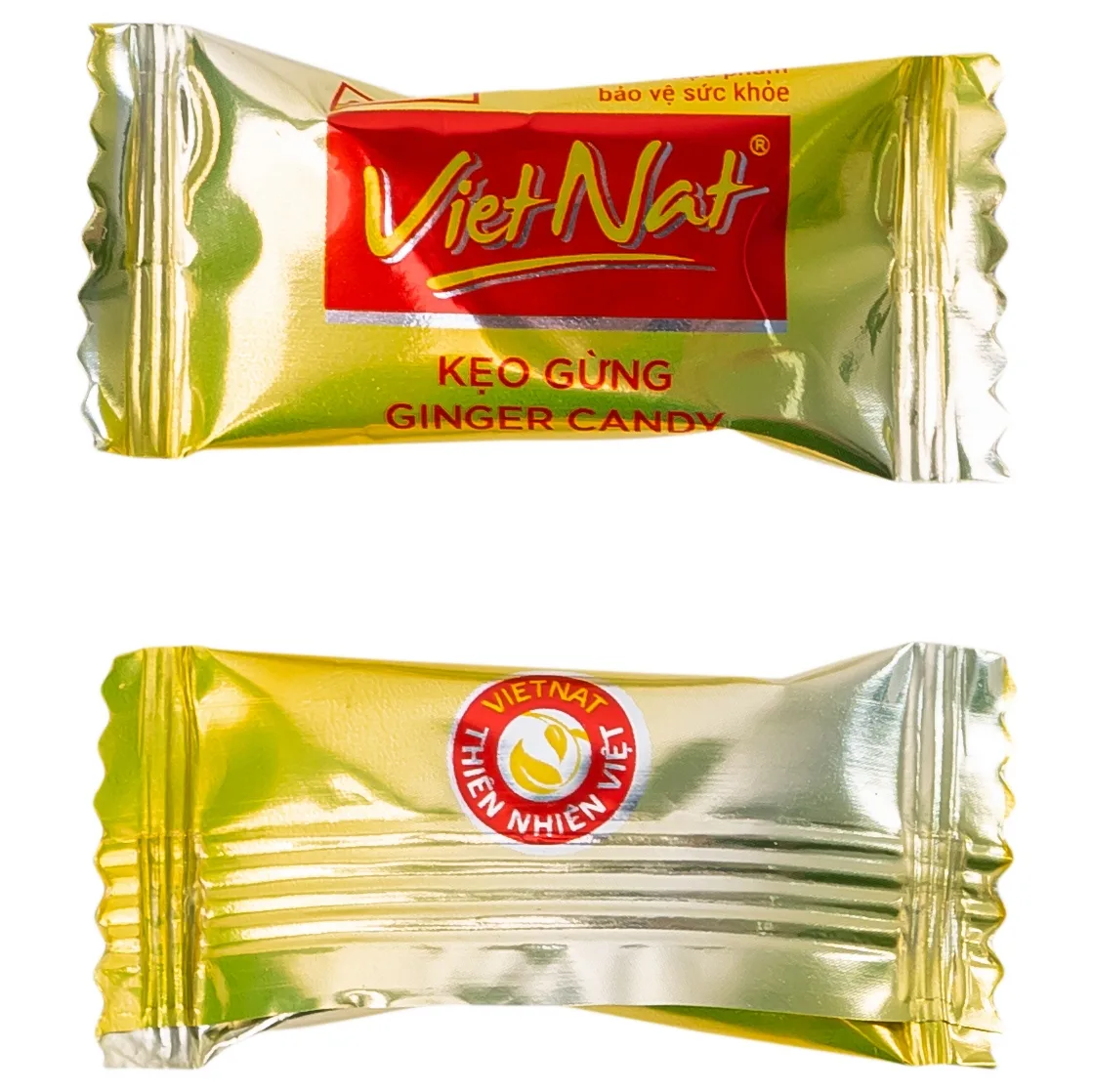 Hình ảnh Kẹo gừng Vietnat hỗ trợ làm ấm tỳ vị, giảm nôn và các triệu chứng ăn không tiêu đầy hơi (100 viên)