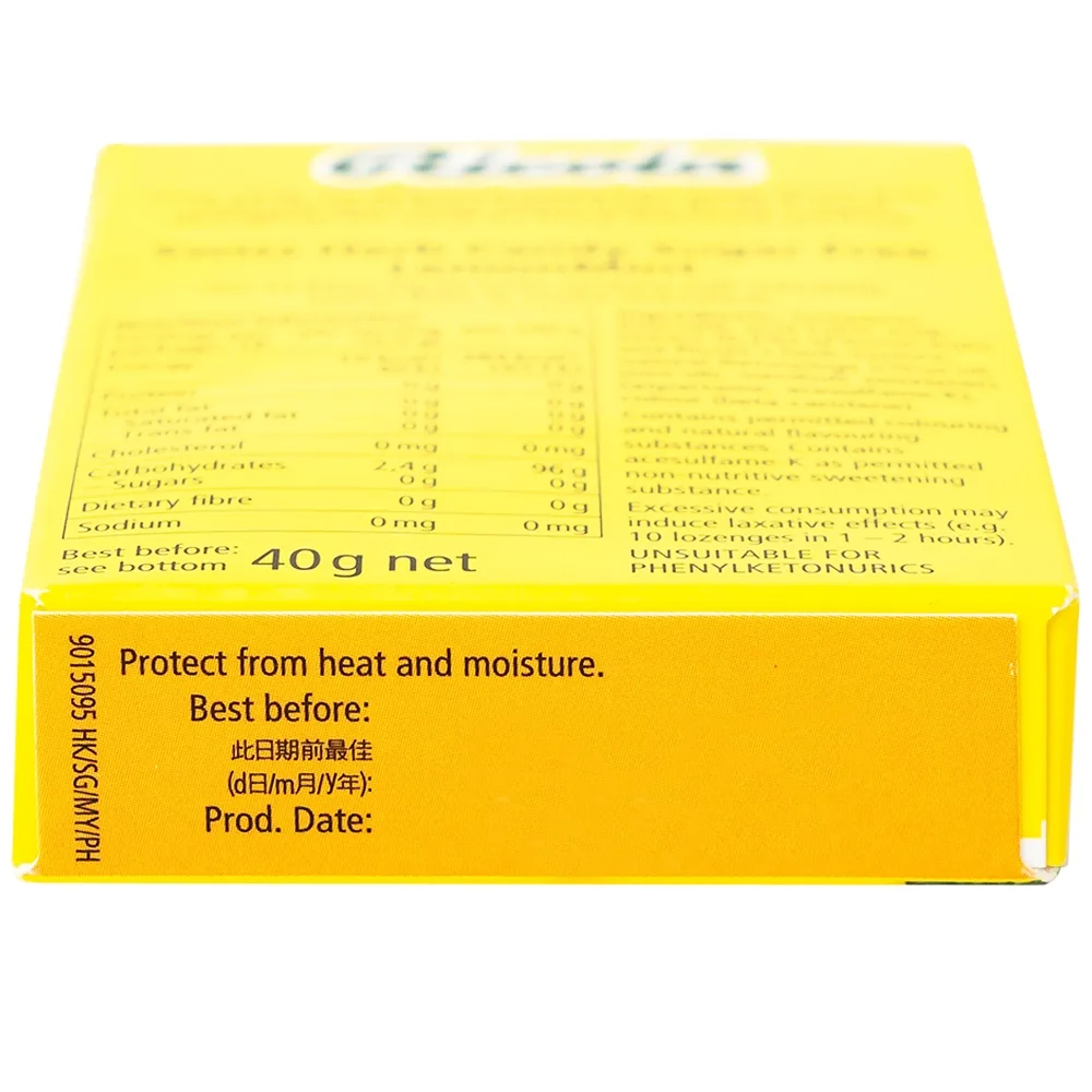 Hình ảnh Kẹo ngậm không đường Ricola Lemont Mint thông cổ, mát họng, làm dịu cơn ho (40g)