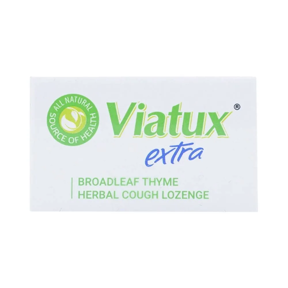 Hình ảnh Viên ngậm ho Viatux Extra hỗ trợ làm giảm các chứng ho (30 viên)