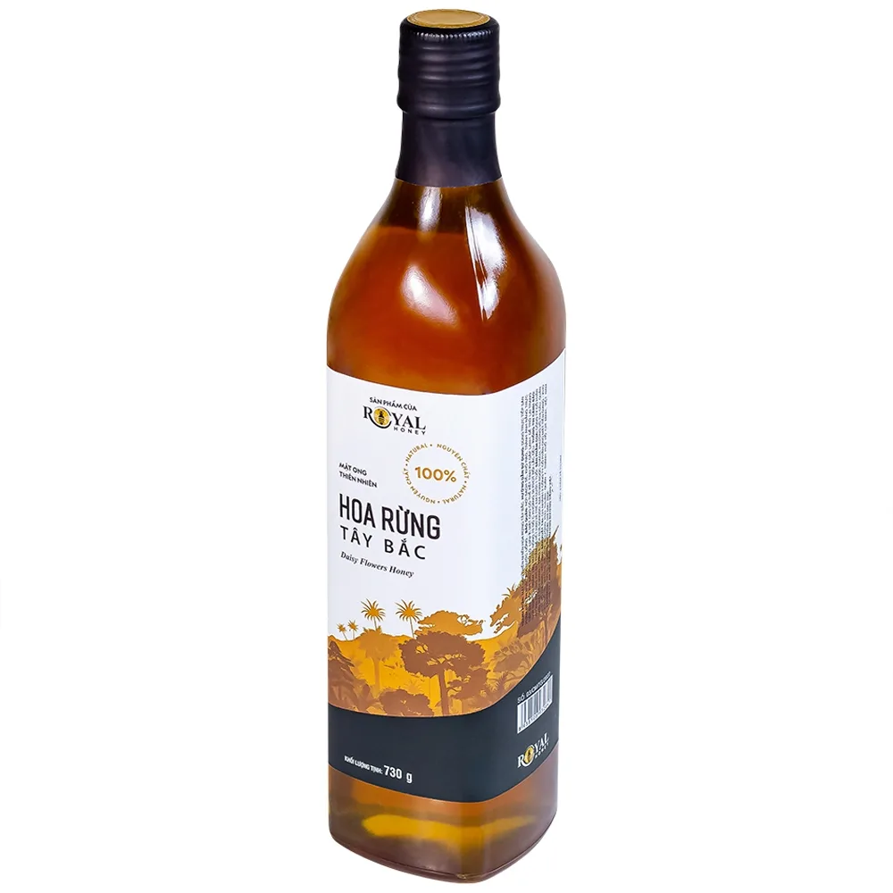 Hình ảnh Mật ong thiên nhiên Hoa Rừng Tây Bắc Royal Honey hỗ trợ bổ sung dinh dưỡng, tăng cường đề kháng (730g)