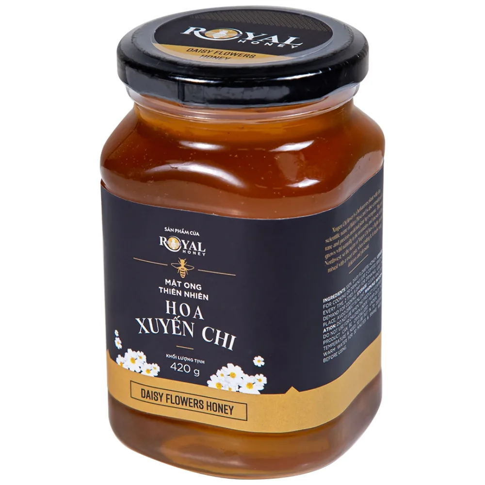 Hình ảnh Mật ong thiên nhiên Hoa Xuyến Chi Royal Honey bổ sung vitamin và khoáng chất (420g)