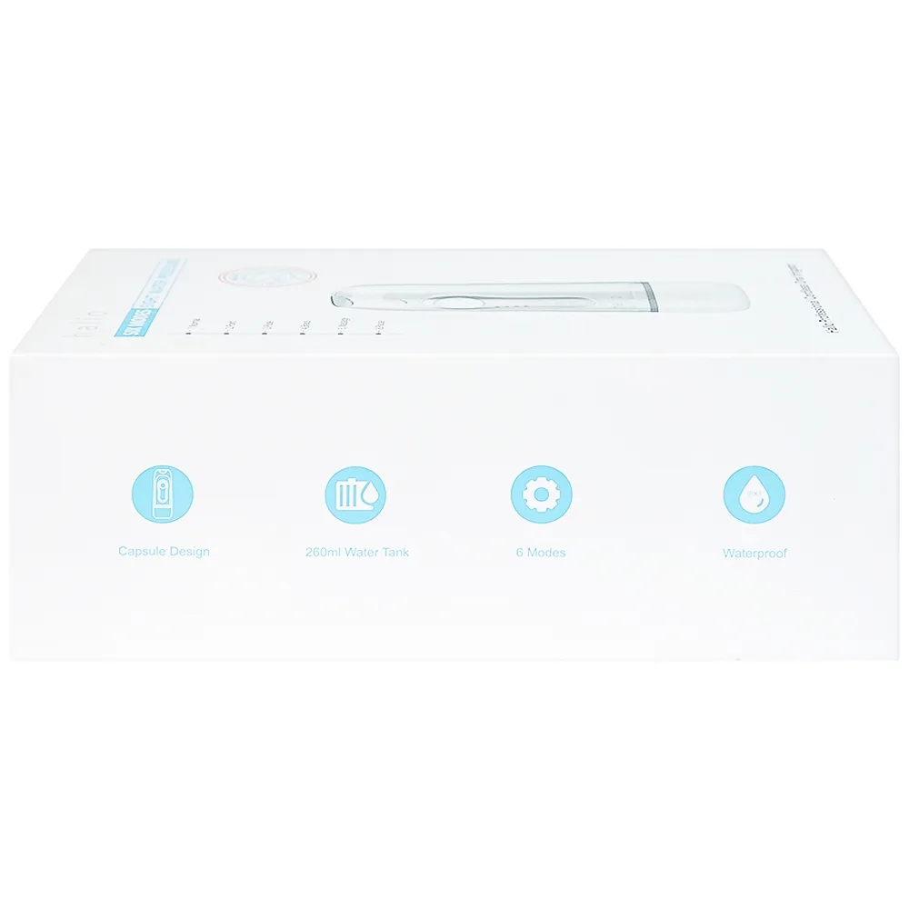 Hình ảnh Máy tăm nước cầm tay Halio Professional Cordless Oral Irrigator loại bỏ đến 99,99% vụn thức ăn bám dính