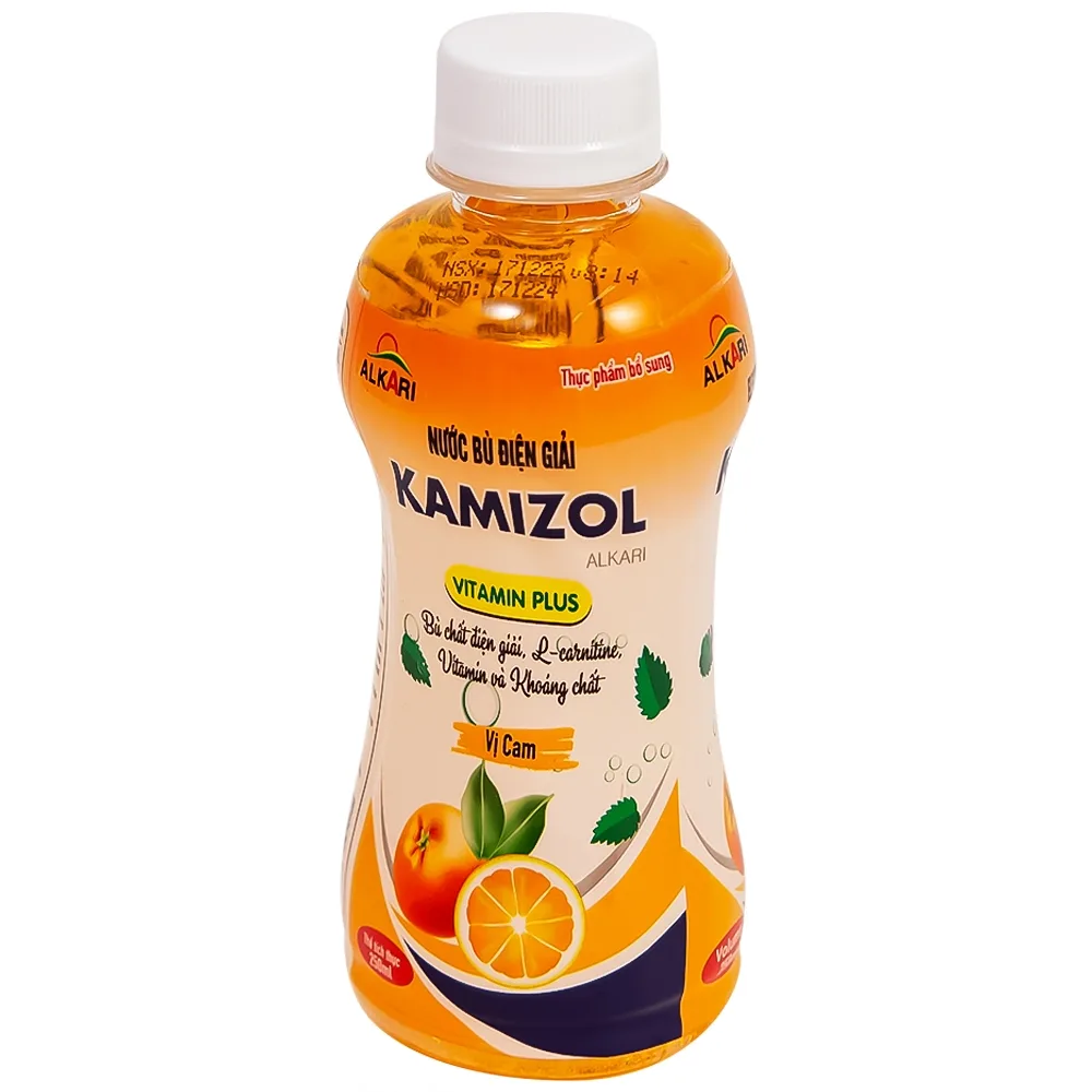 Hình ảnh Nước bù điện giải Kamizol vị cam hỗ trợ giải nhiệt, tăng cường đề kháng (250ml)