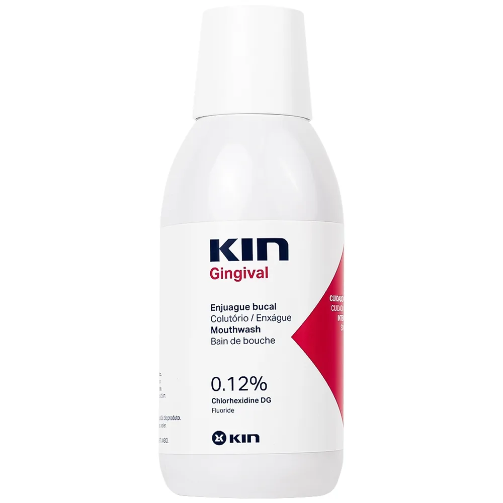 Hình ảnh Dung dịch súc miệng Kin Gingival 250ml hỗ trợ chăm sóc nướu, ngăn ngừa các mảng bám trên răng