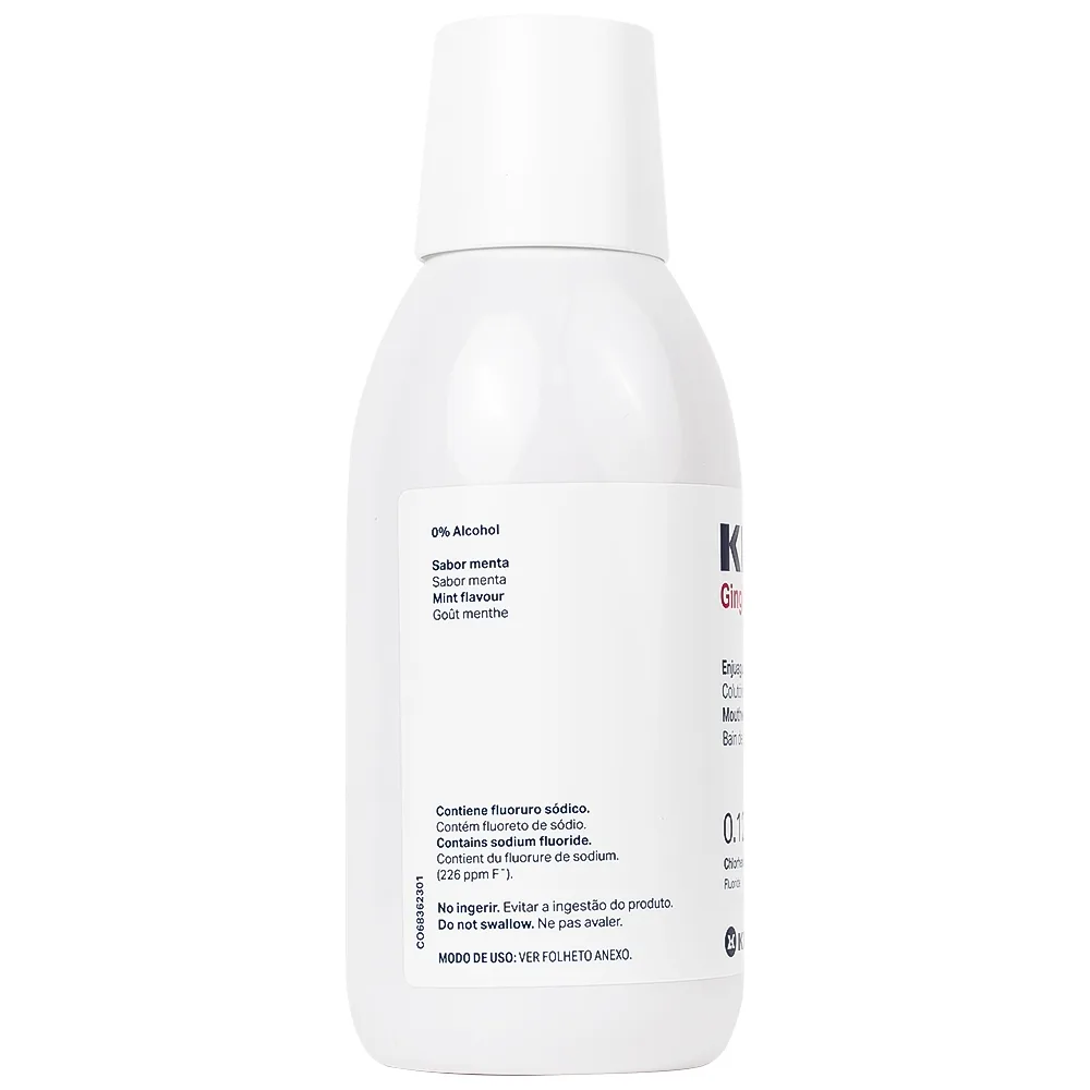 Hình ảnh Dung dịch súc miệng Kin Gingival 250ml hỗ trợ chăm sóc nướu, ngăn ngừa các mảng bám trên răng