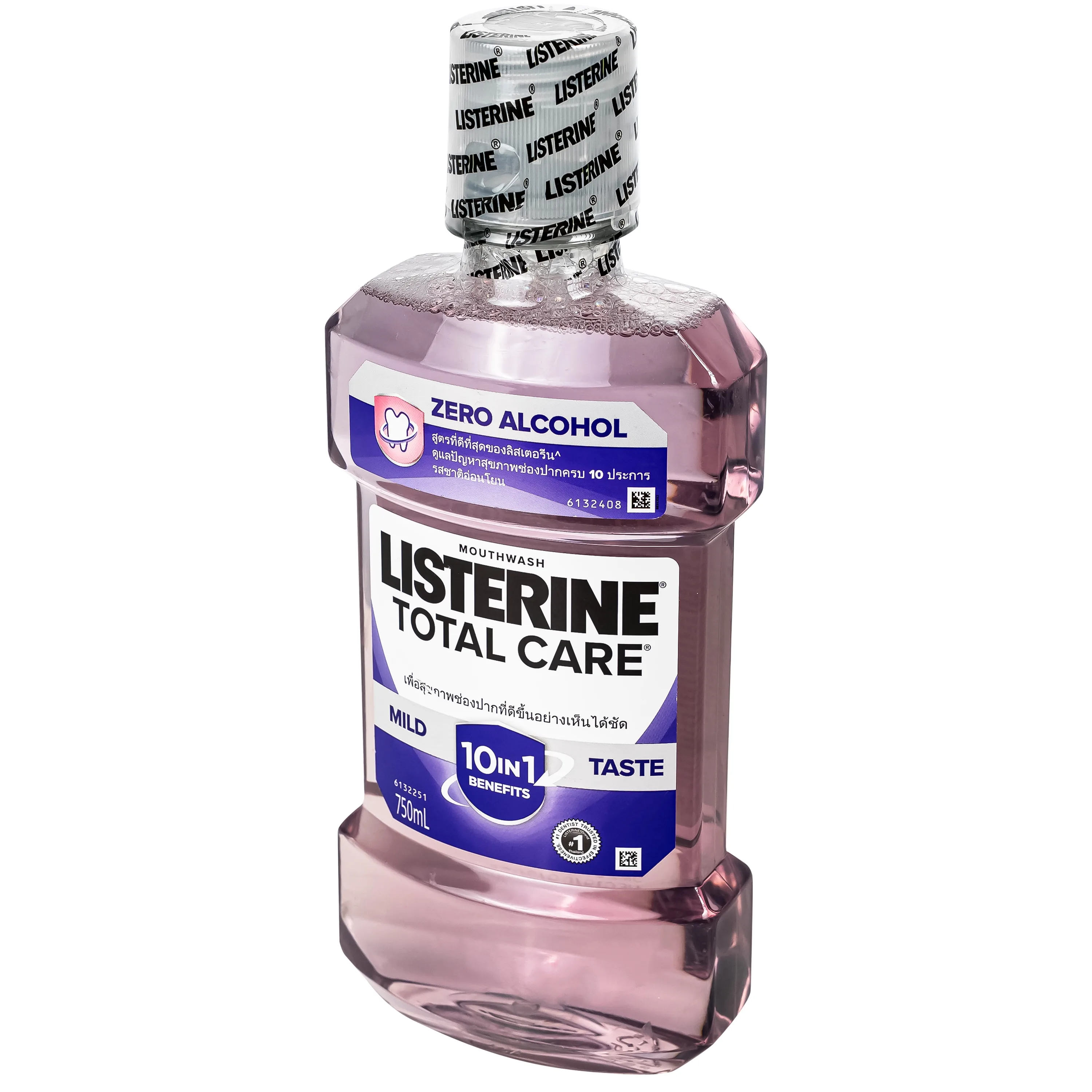 Hình ảnh Nước súc miệng chăm sóc toàn diện không cay Listerine Total Care Zero Alcohol Mouthwash 750ml