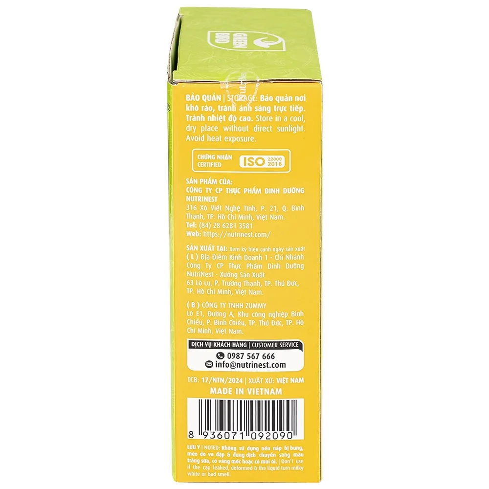 Hình ảnh Nước Yến Sào và Sâm Lát Green Bird bổ sung dưỡng chất, tăng cường sức khỏe (4 hũ x 72g)
