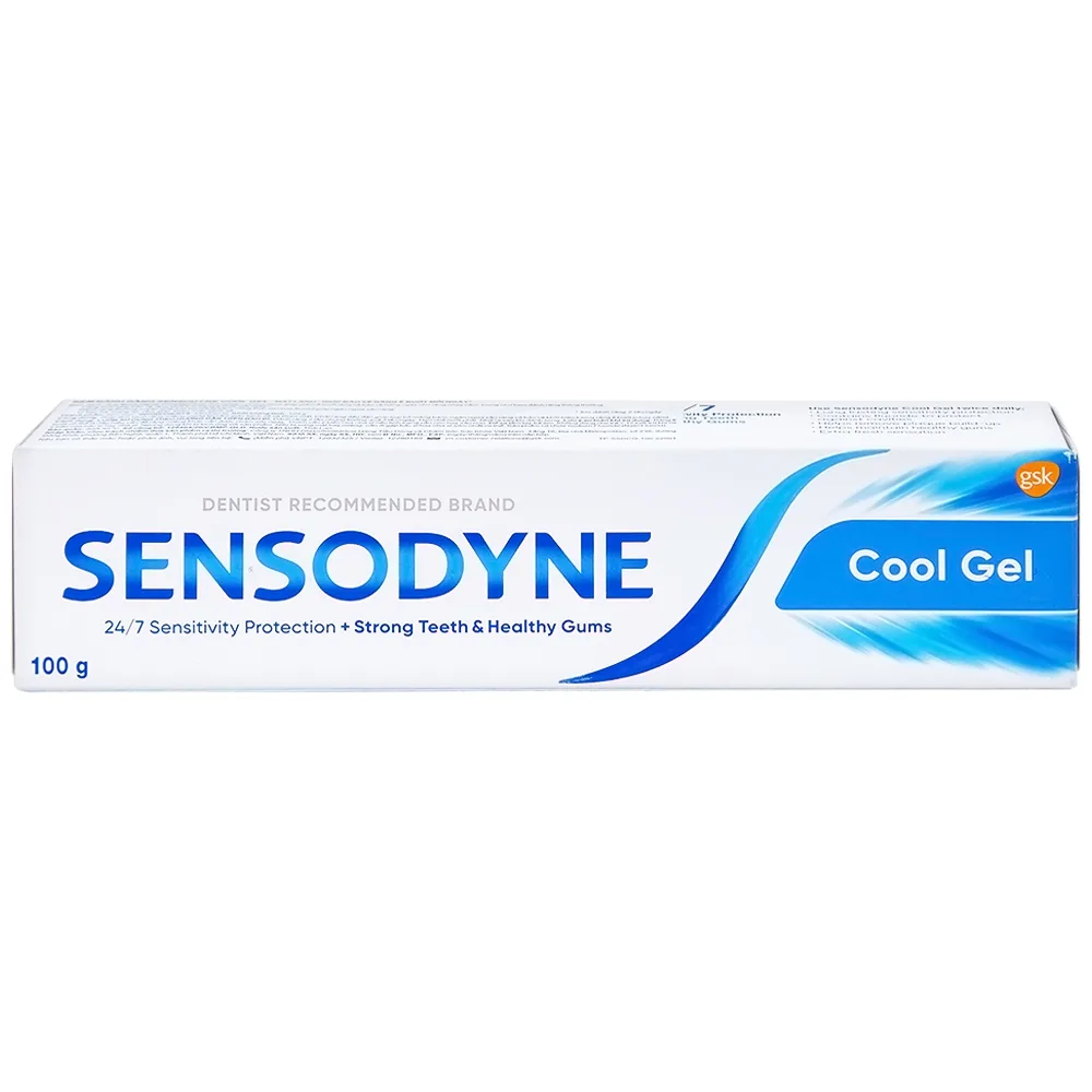 Hình ảnh Kem đánh răng Sensodyne Cool Gel mát lạnh, bảo vệ răng ê buốt mỗi ngày (100g)