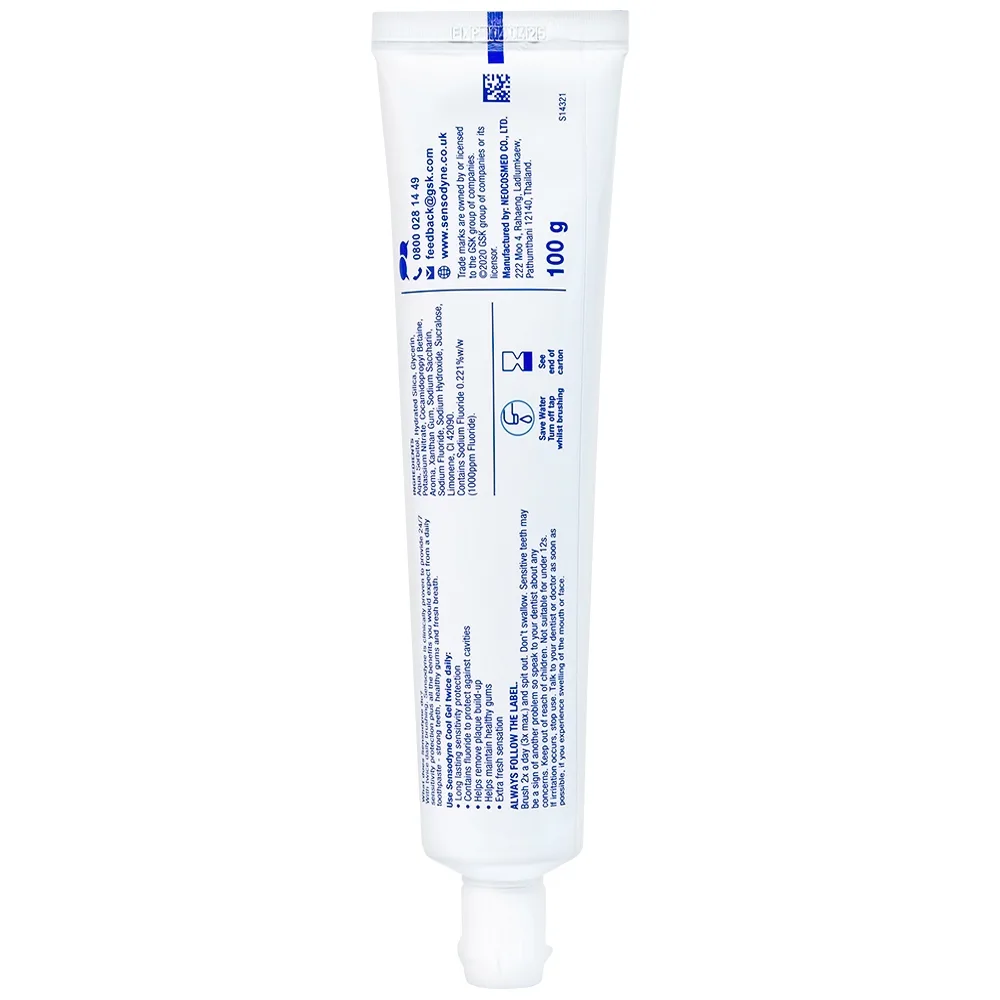 Hình ảnh Kem đánh răng Sensodyne Cool Gel mát lạnh, bảo vệ răng ê buốt mỗi ngày (100g)