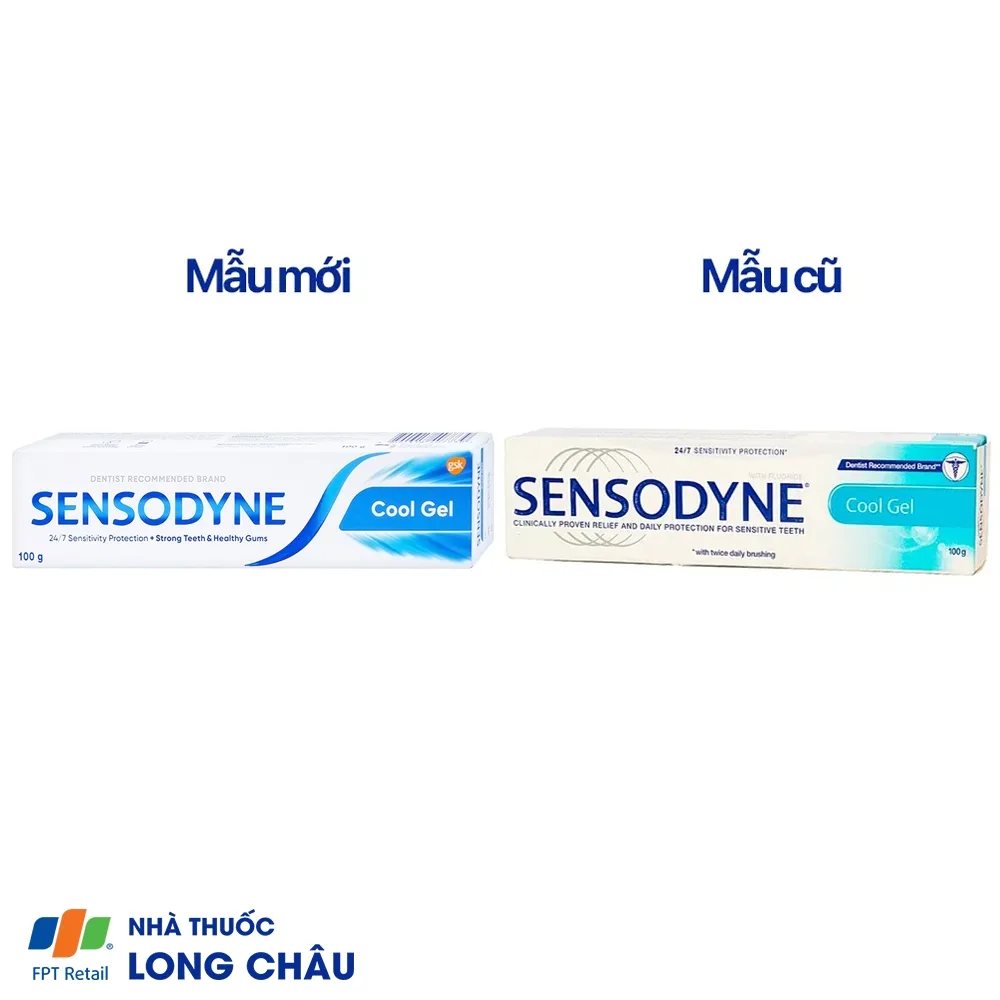 Hình ảnh Kem đánh răng Sensodyne Cool Gel mát lạnh, bảo vệ răng ê buốt mỗi ngày (100g)