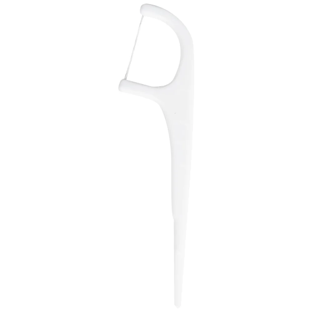 Hình ảnh Tăm chỉ kẽ răng Jomi Disposable Flosser làm sạch mảng bám, vụn thức ăn trong kẽ răng (80 cây)
