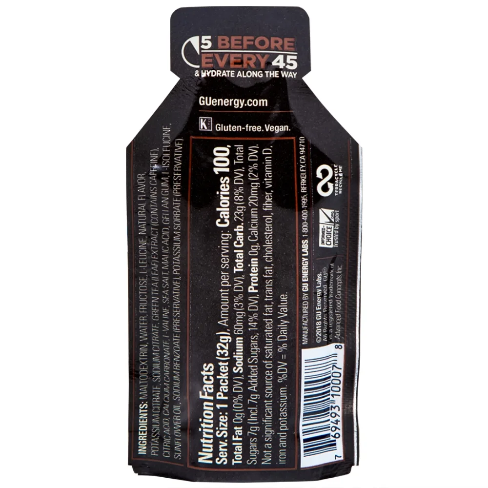 Hình ảnh Thực phẩm bổ sung GU Energy Gel Espresso Love cung cấp dinh dưỡng và năng lượng (32g)