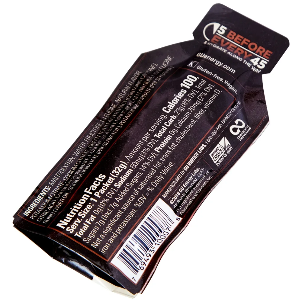 Hình ảnh Thực phẩm bổ sung GU Energy Gel Espresso Love cung cấp dinh dưỡng và năng lượng (32g)