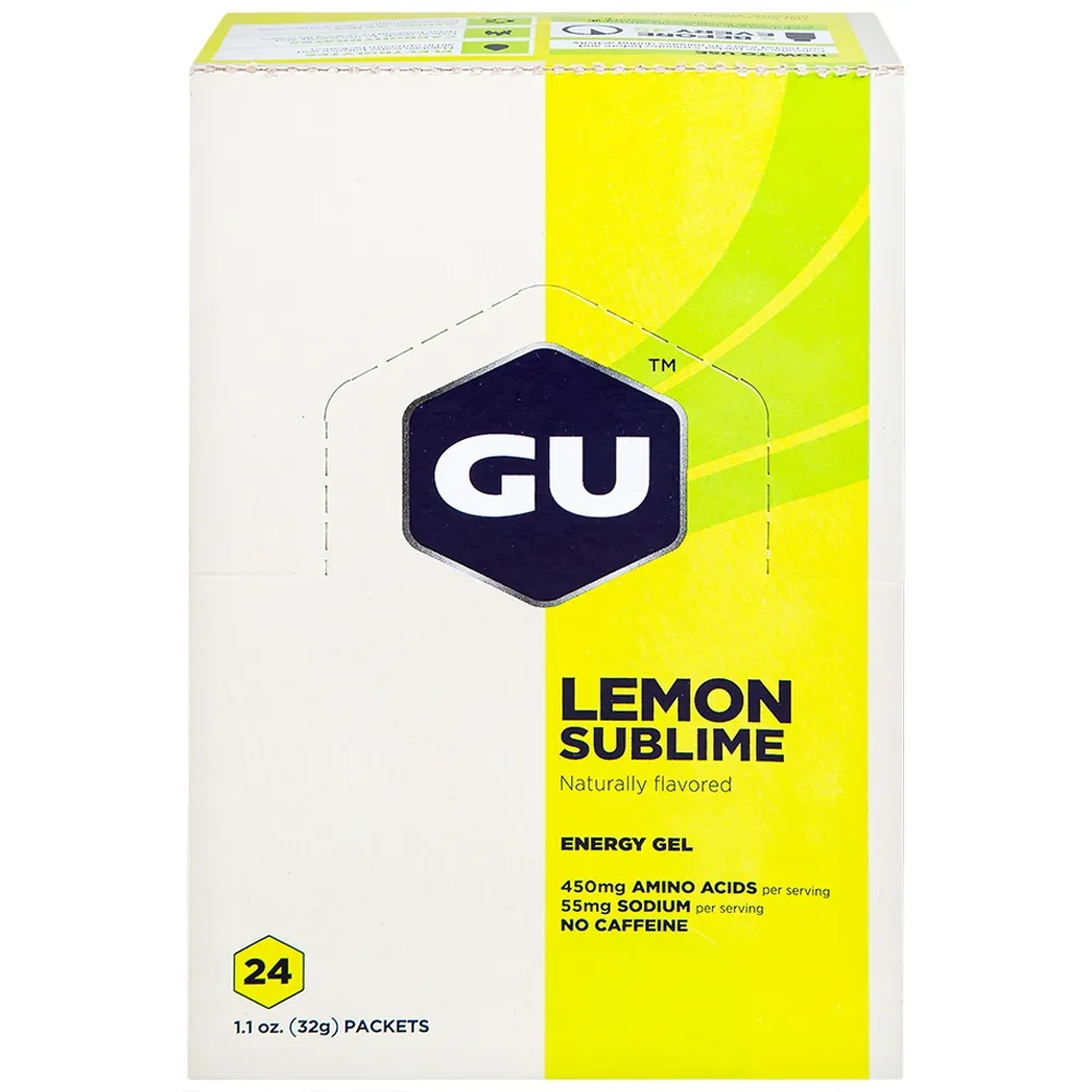 Hình ảnh Thực phẩm bổ sung GU Energy Gel Lemon Sublime cung cấp dinh dưỡng và năng lượng (32g)