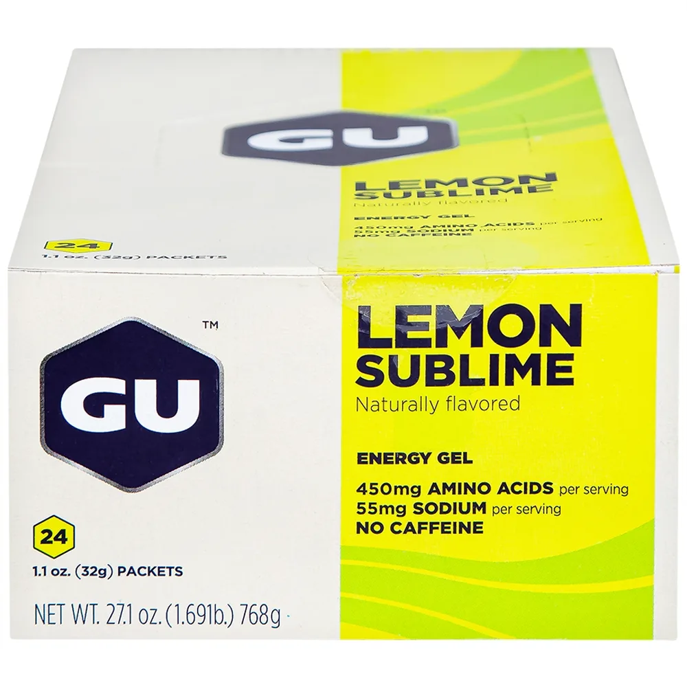 Hình ảnh Thực phẩm bổ sung GU Energy Gel Lemon Sublime cung cấp dinh dưỡng và năng lượng (32g)