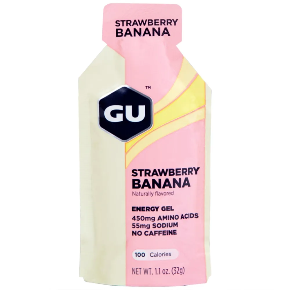 Hình ảnh Thực phẩm bổ sung GU Energy Gel Strawberry Banana cung cấp dinh dưỡng và năng lượng (32g)
