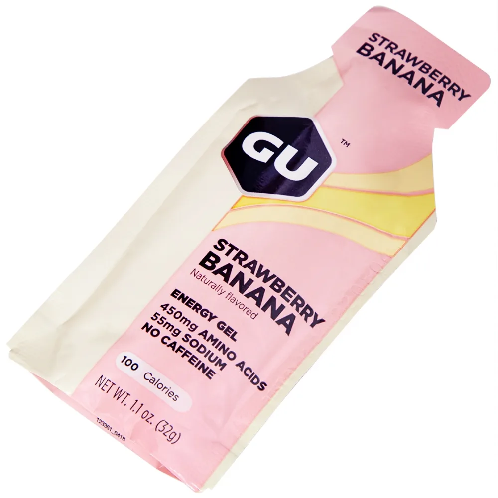 Hình ảnh Thực phẩm bổ sung GU Energy Gel Strawberry Banana cung cấp dinh dưỡng và năng lượng (32g)
