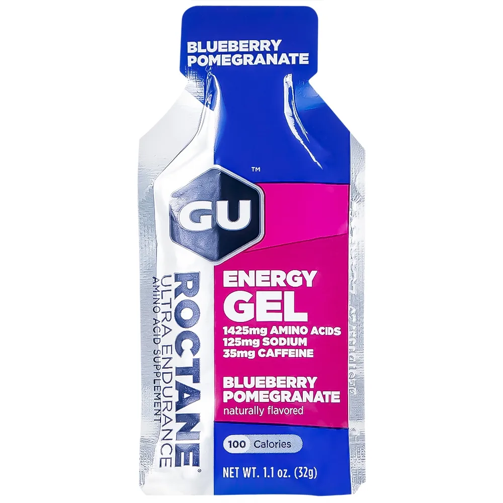 Hình ảnh Thực phẩm bổ sung GU Gel Blueberry Pomegranate bổ sung năng lượng trong hoạt động thể thao (32g)