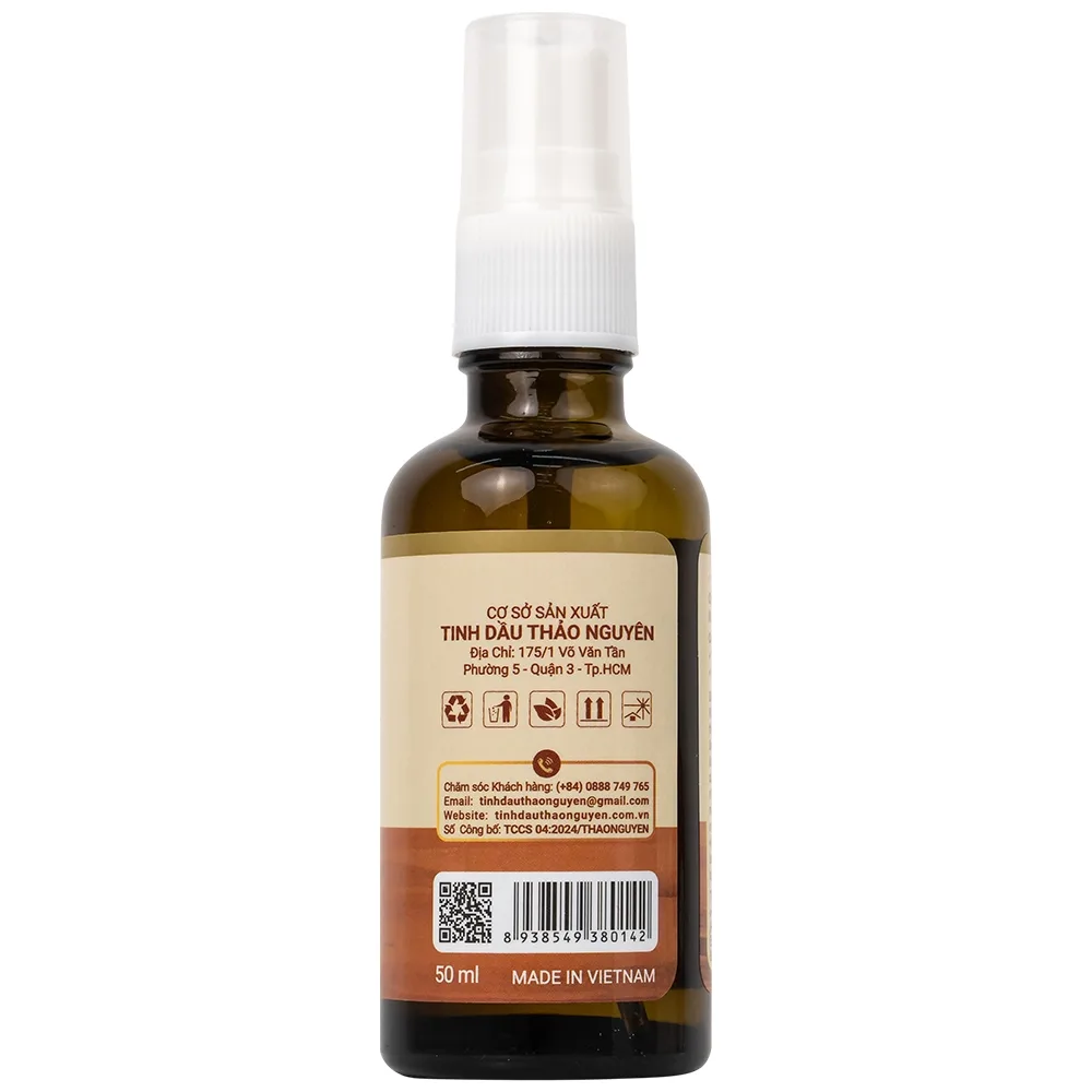 Hình ảnh Tinh dầu khử mùi cơ thể Thảo Nguyên giúp cân bằng độ ẩm cho da (50ml)