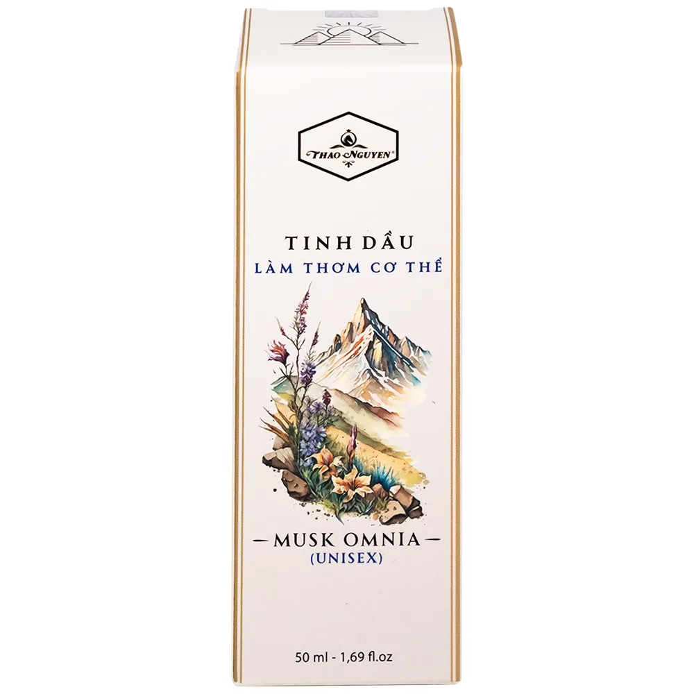 Hình ảnh Tinh dầu Musk Omnia Thảo Nguyên 50ml làm thơm cơ thể, chống vi khuẩn gây mùi