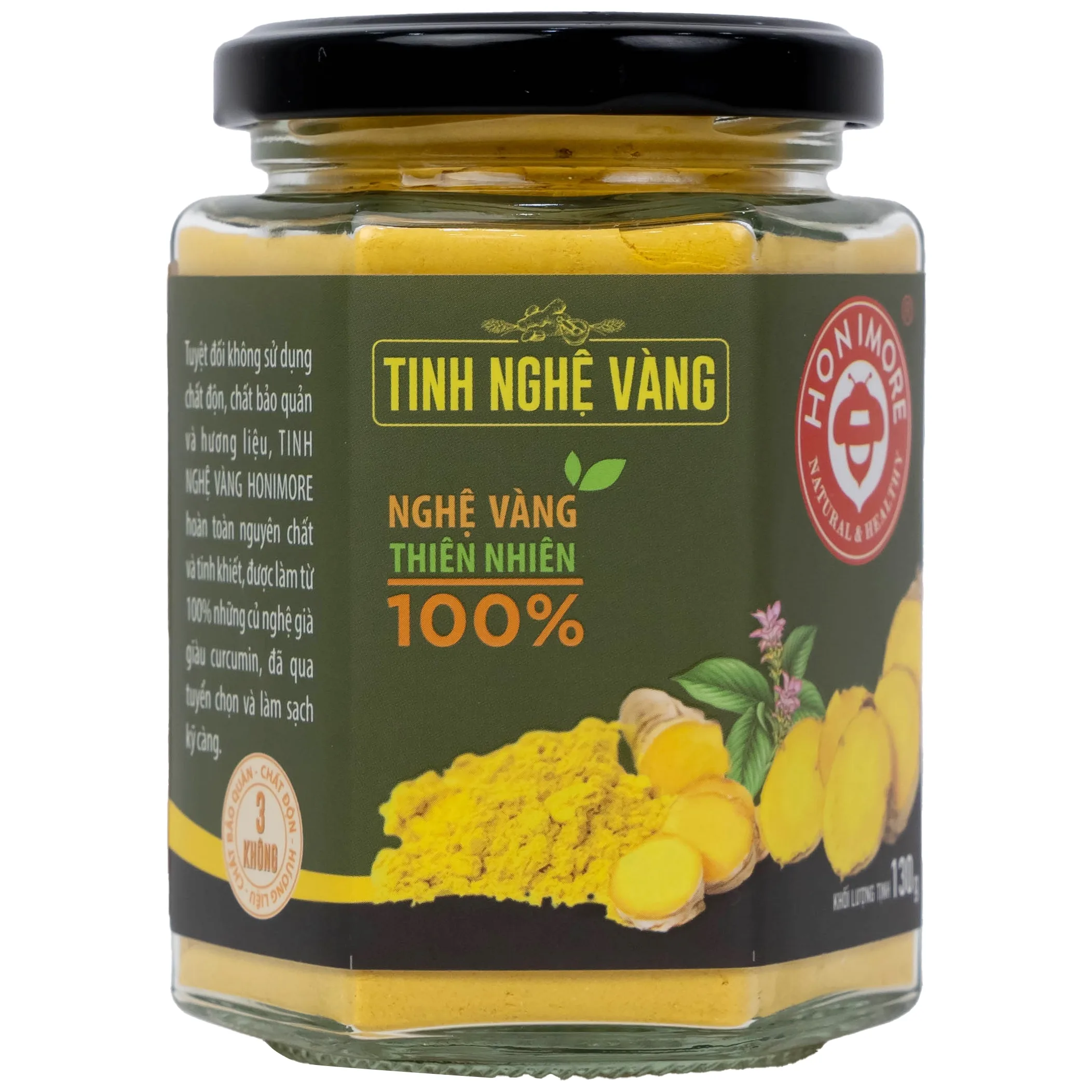 Hình ảnh Tinh Nghệ Vàng Honimore (130g)
