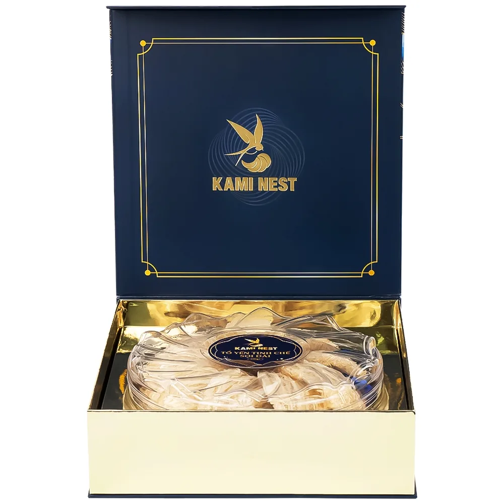 Hình ảnh Tổ yến tinh chế sợi dài Kami Nest bổ dưỡng cho hệ tim mạch, tăng cường hệ thống miễn dịch (100g)