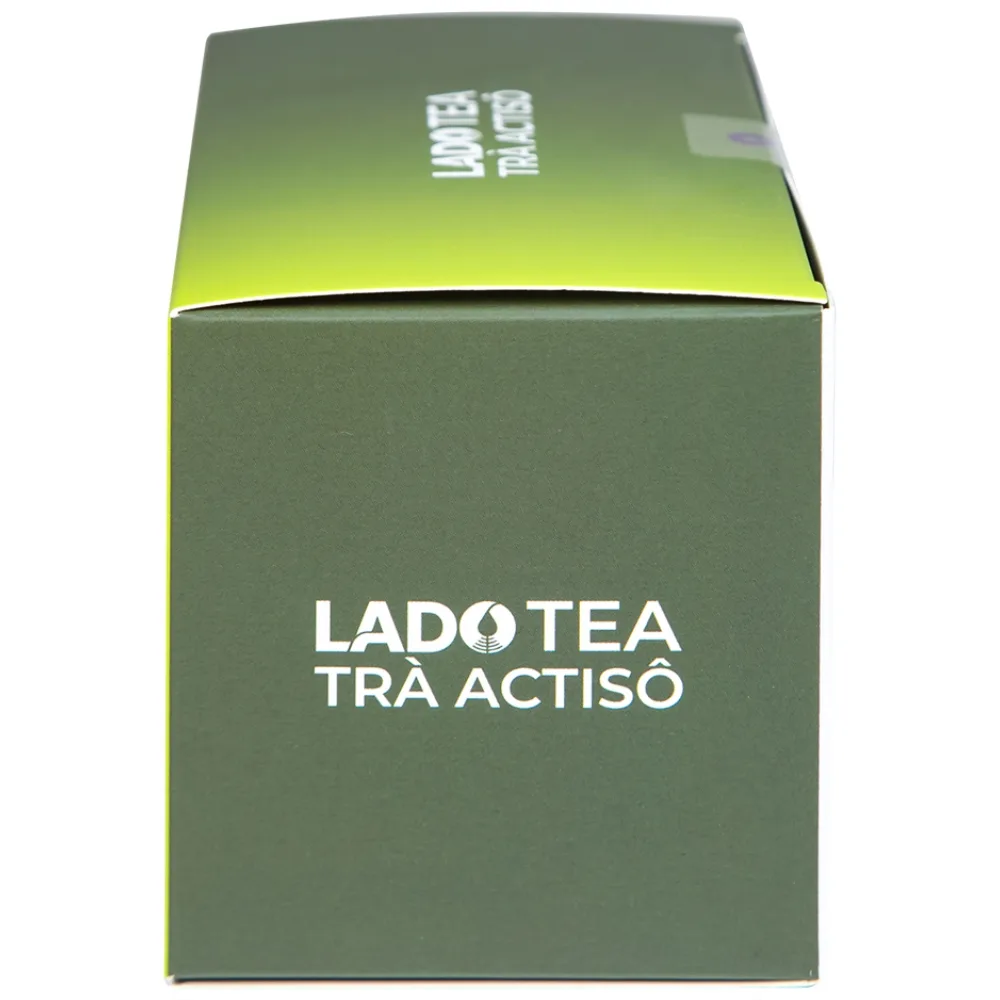 Hình ảnh Trà Actisô Premium Ladophar hỗ trợ bảo vệ gan, tăng cường chức năng gan (20 túi x 2g)