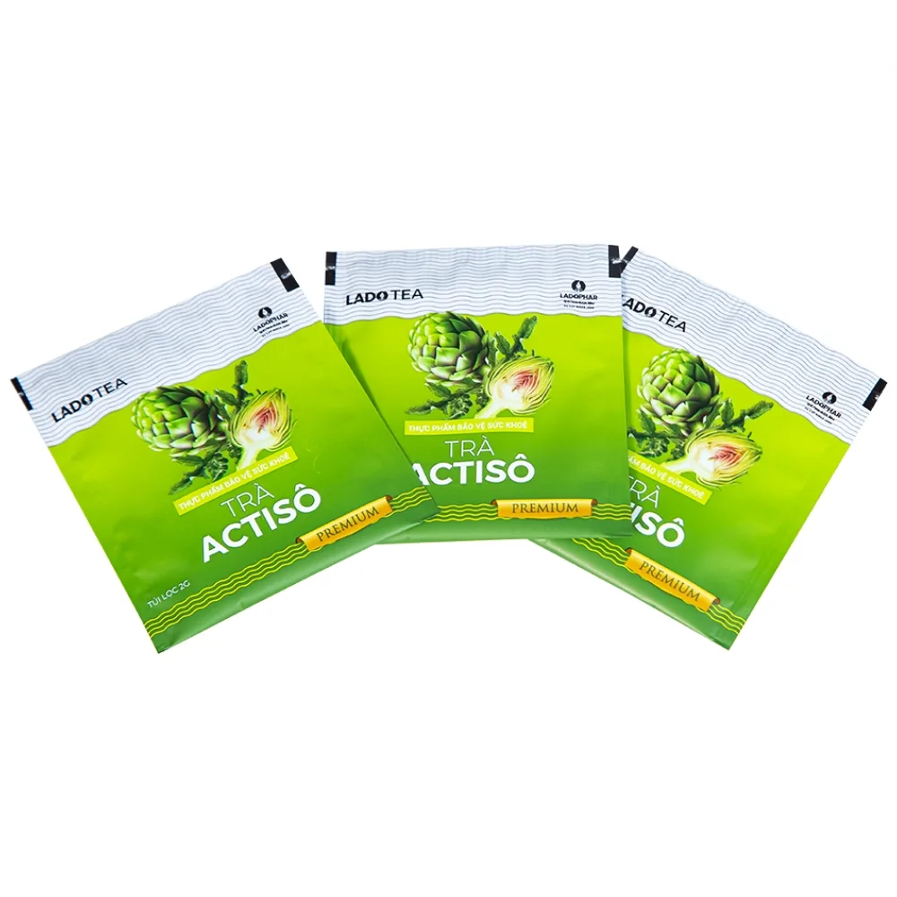 Hình ảnh Trà Actisô Premium Ladophar hỗ trợ bảo vệ gan, tăng cường chức năng gan (20 túi x 2g)