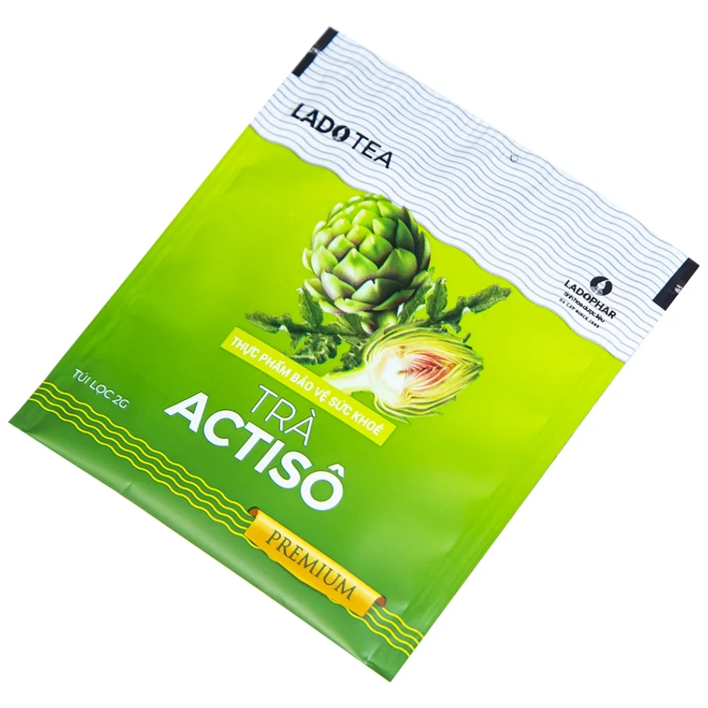 Hình ảnh Trà Actisô Premium Ladophar hỗ trợ bảo vệ gan, tăng cường chức năng gan (20 túi x 2g)