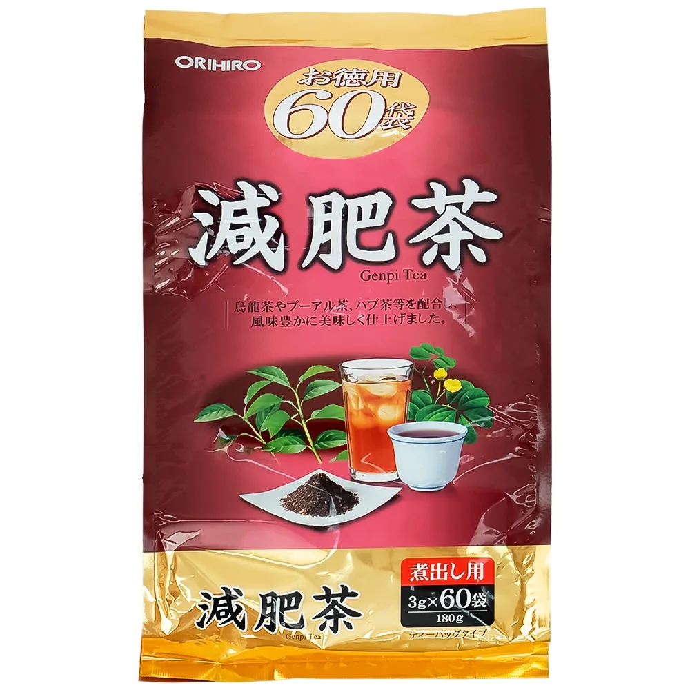 Hình ảnh Trà Genpi Orihiro túi lọc (60 túi x 3g)